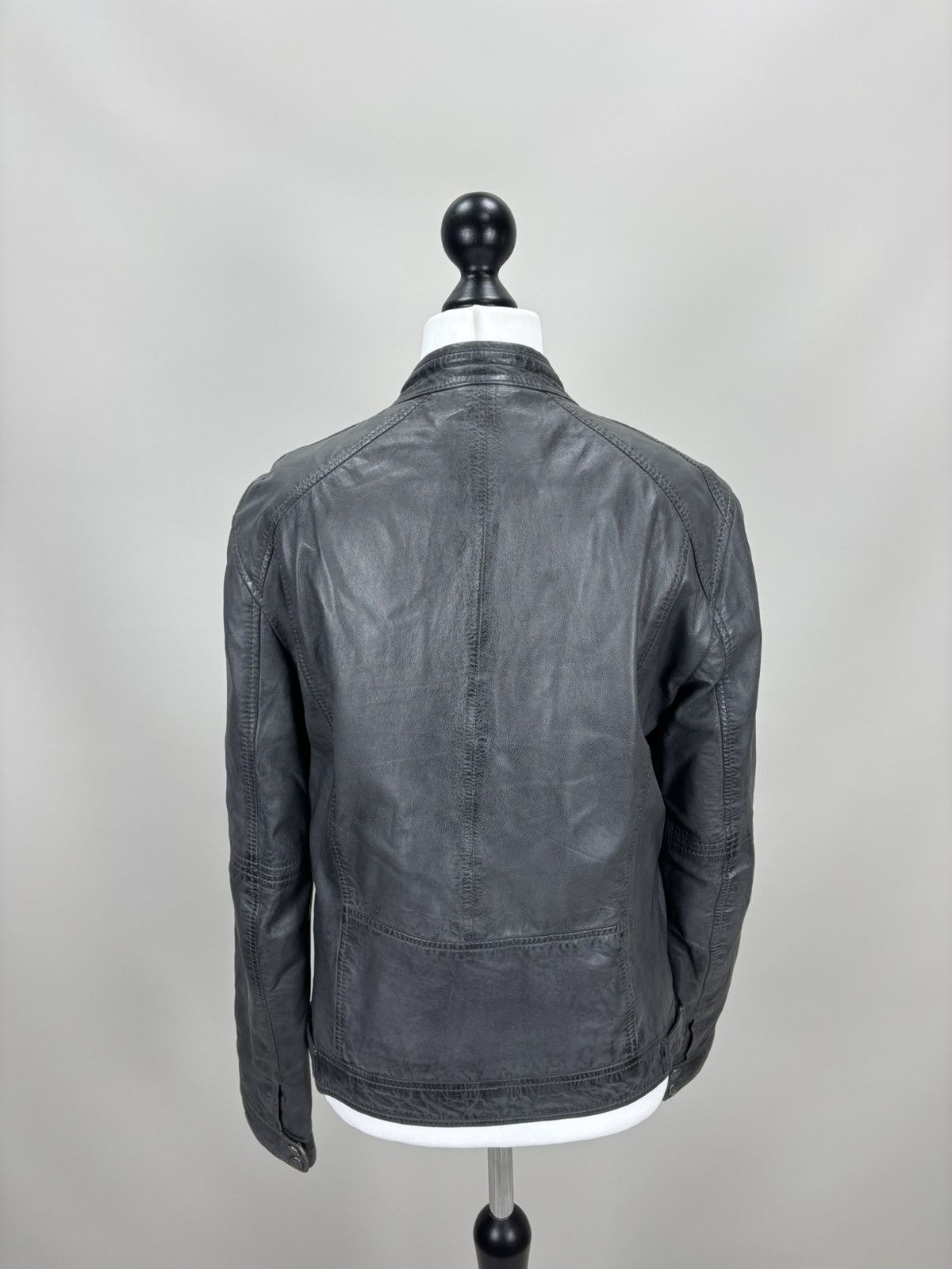 Other Womens leather jacket Oakwood Size M Color Gray Size M / US 6-8 / IT 42-44 - 7 Thumbnail