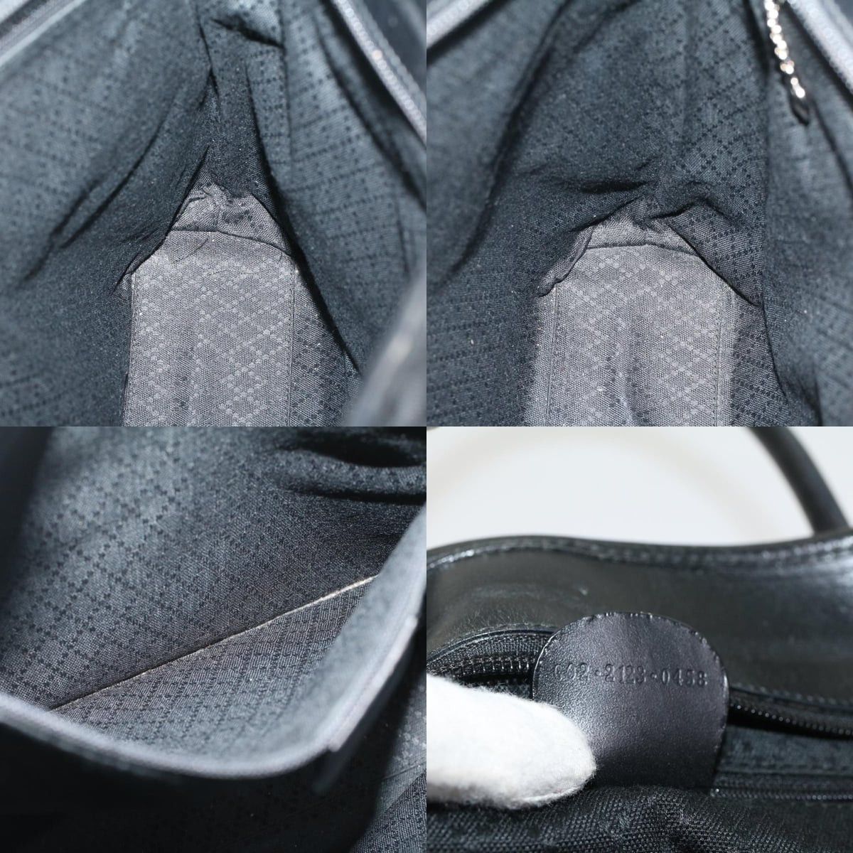 Gucci GUCCI Hand Bag Nylon Black 002.2123.0458 Size ONE SIZE - 12 Thumbnail