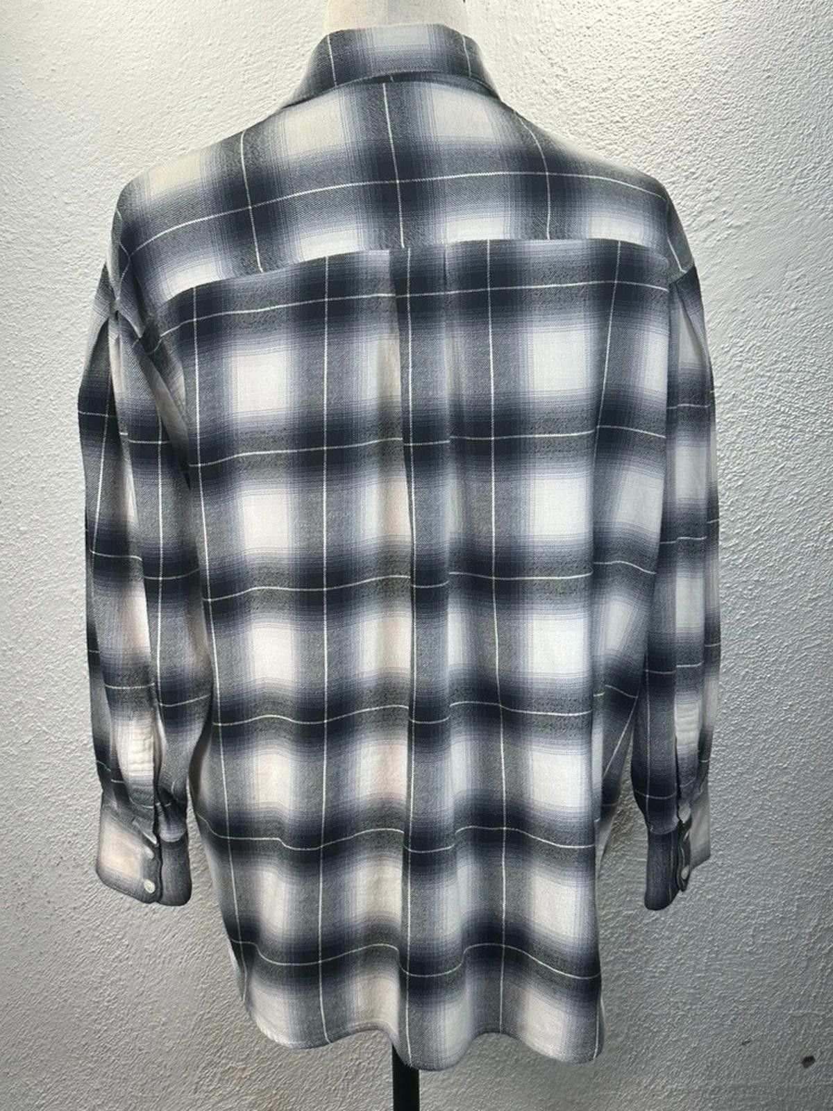 Levi's Levi's Men's Small Black Flannel Button Down Shirt Size US S / EU 44-46 / 1 - 3 Thumbnail