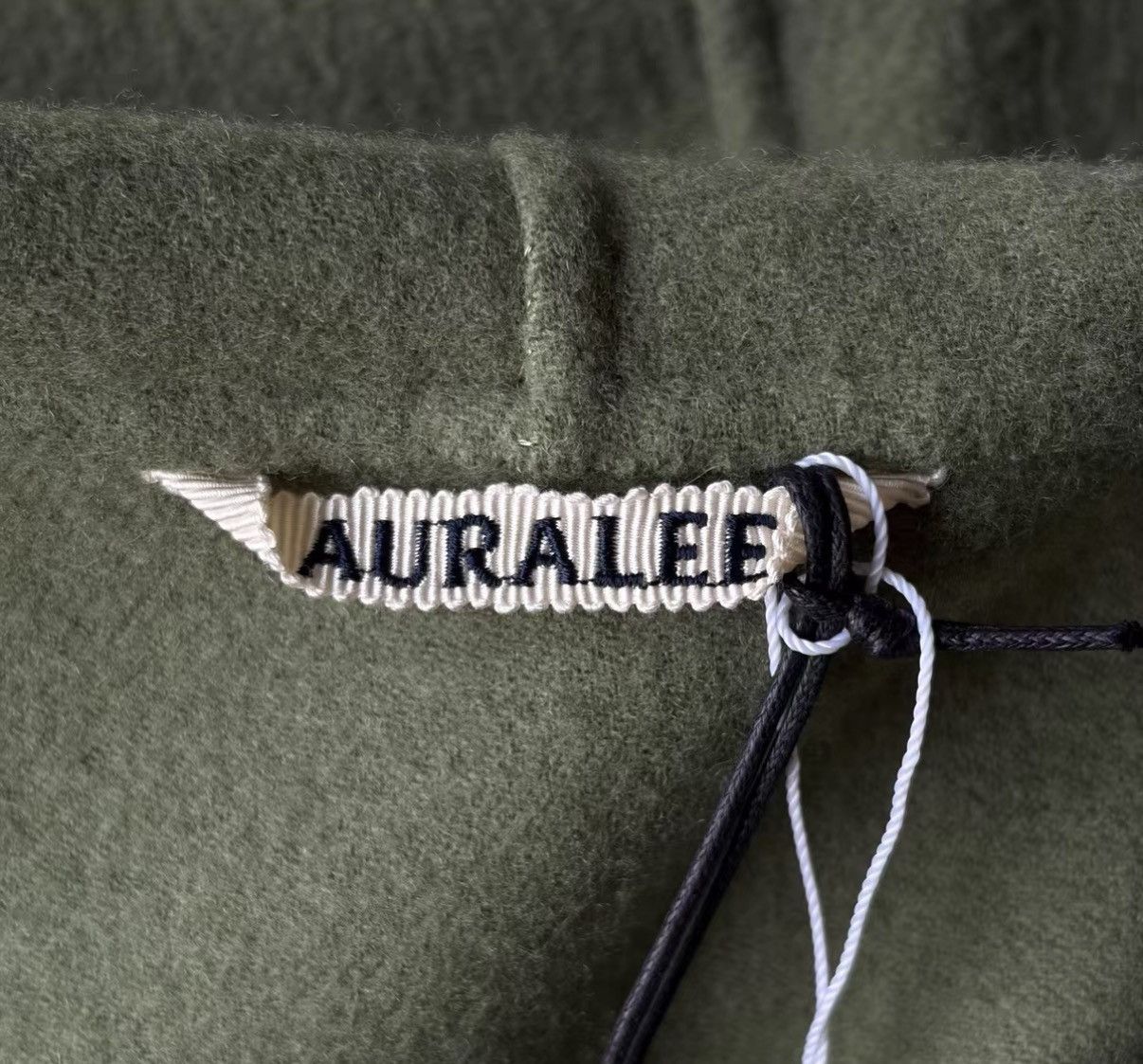 Auralee Auralee 22AW Grass Green Wool Hooded Coat J4 Size US XL / EU 56 / 4 - 5 Thumbnail