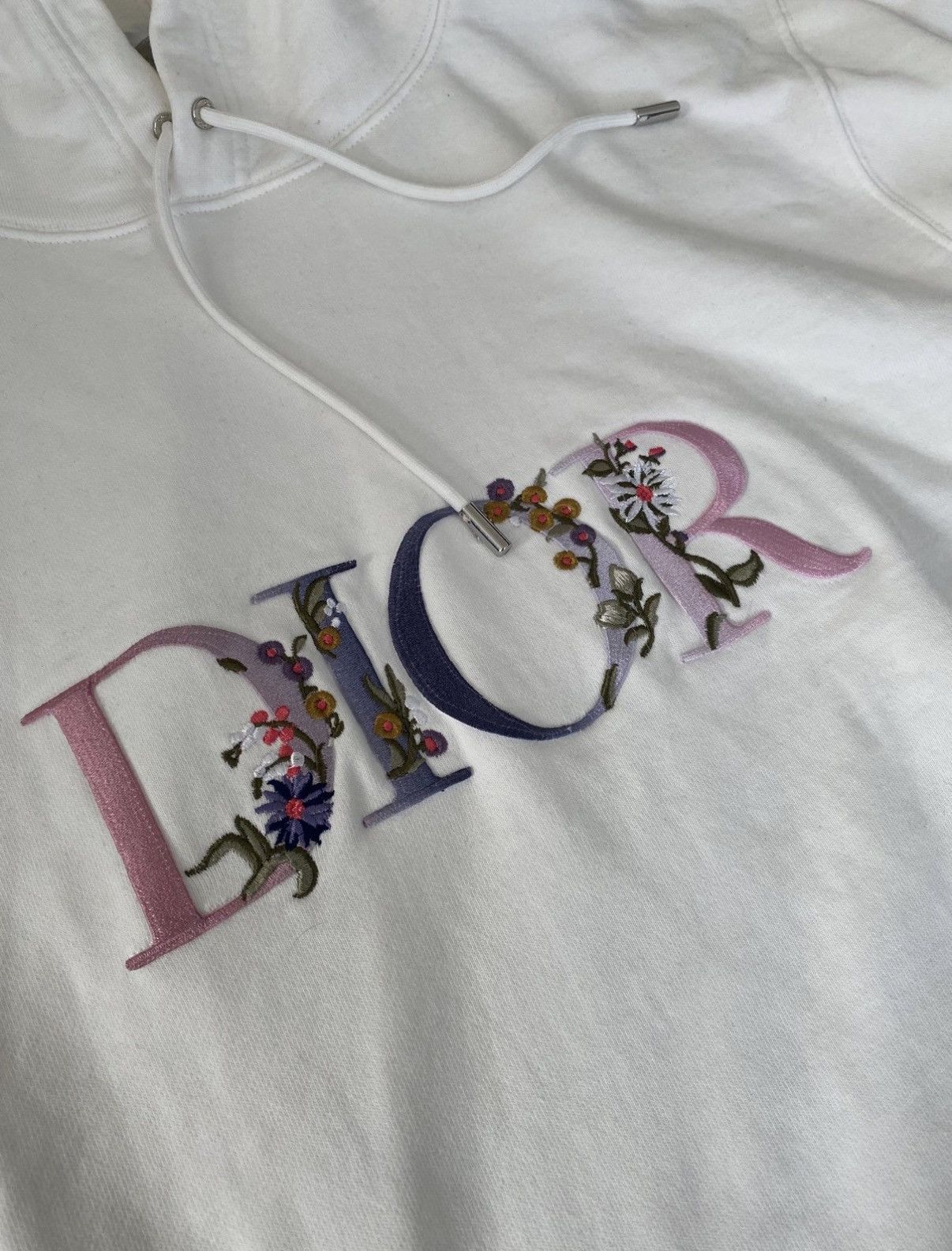Dior Christian Dior Floral Hoodie Size US L / EU 52-54 / 3 - 2 Thumbnail