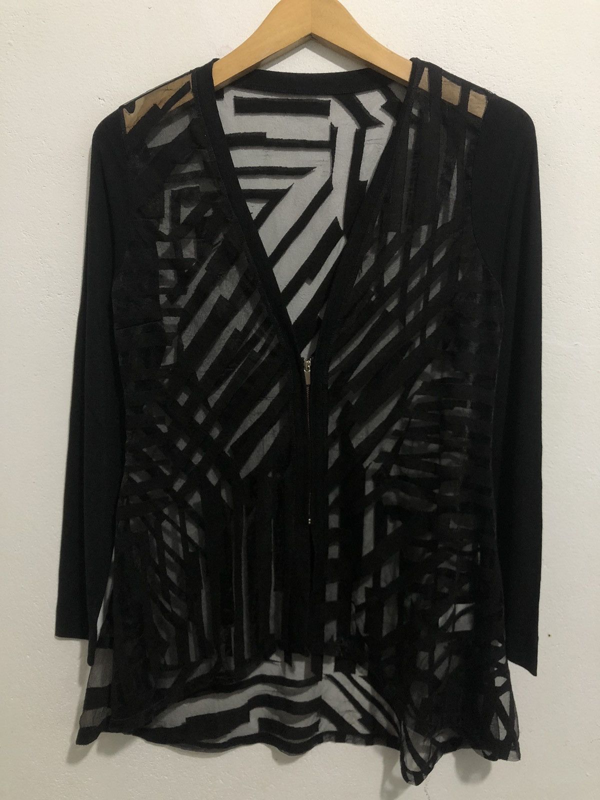 Issey Miyake Japanese Gothic LongSleeve Shirt Style Issey Size US M / EU 48-50 / 2 - 1 Thumbnail
