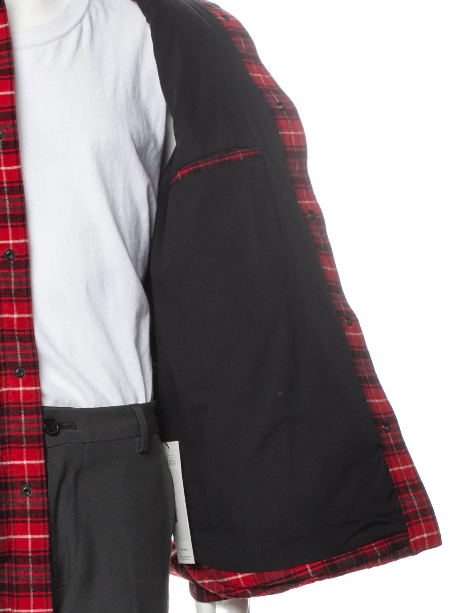 The Kooples The Kooples Plaid Checkered Trucker Jacket Size US L / EU 52-54 / 3 - 3 Thumbnail