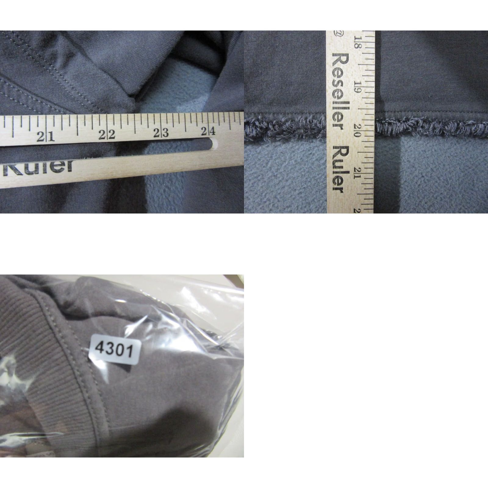 Free People Free People Sweatshirt Women Medium Gray Cropped Oversize Cozy Frayed Hem Trim Size M / US 6-8 / IT 42-44 - 8 Thumbnail