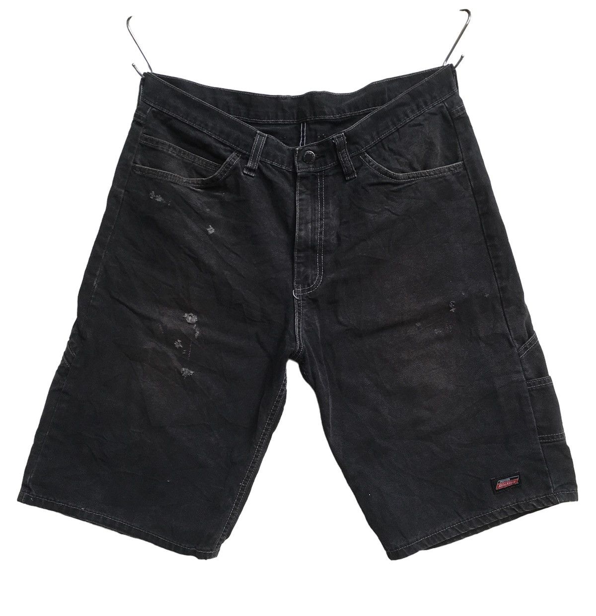 Dickies × Vintage SUN FADED VINTAGE DICKIES DISTRESSED CARPENTER JORTS Size US 35 - 1 Thumbnail