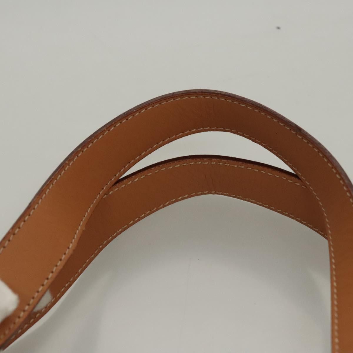 Celine CELINE Macadam Canvas Shoulder Bag Pvc Leather Brown Gold Size ONE SIZE - 8 Thumbnail