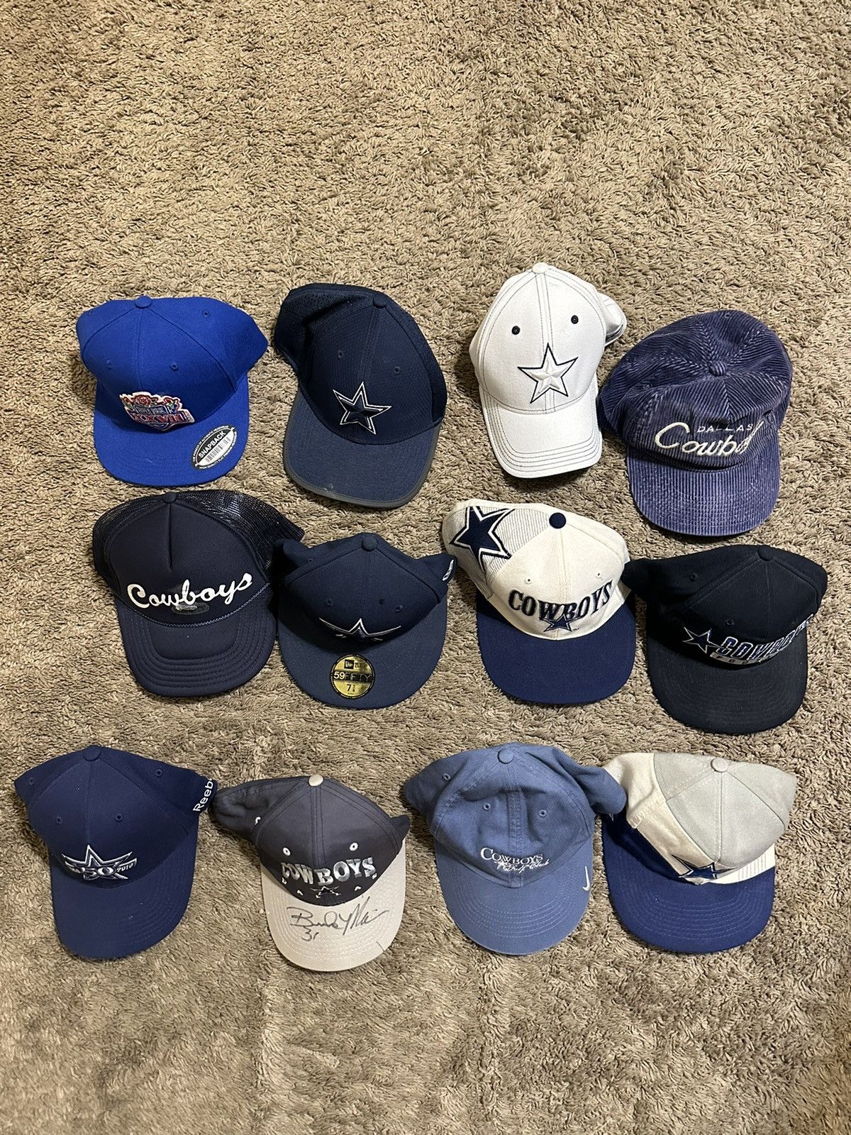 NFL × New Era × Vintage Vintage NFL Dallas Cowboys hats 90s Size ONE SIZE - 4 Thumbnail