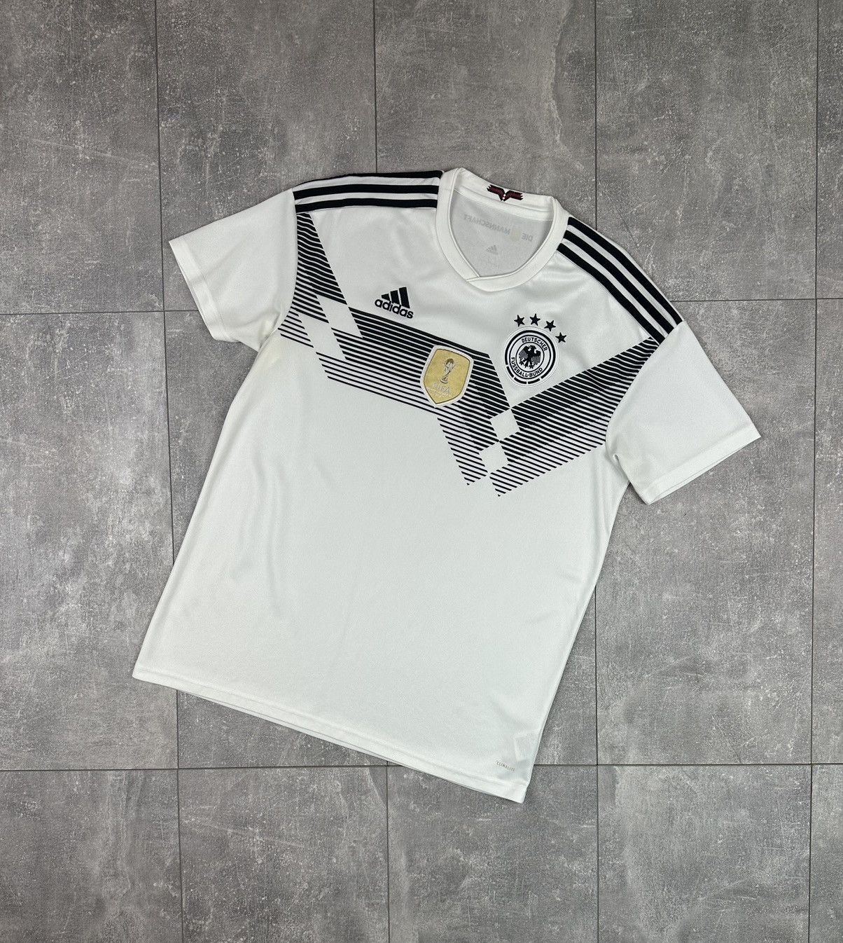 Adidas Adidas Deutscher Fussball Bund 2014 FIFA Champion Jersey Size US L / EU 52-54 / 3 - 1 Thumbnail