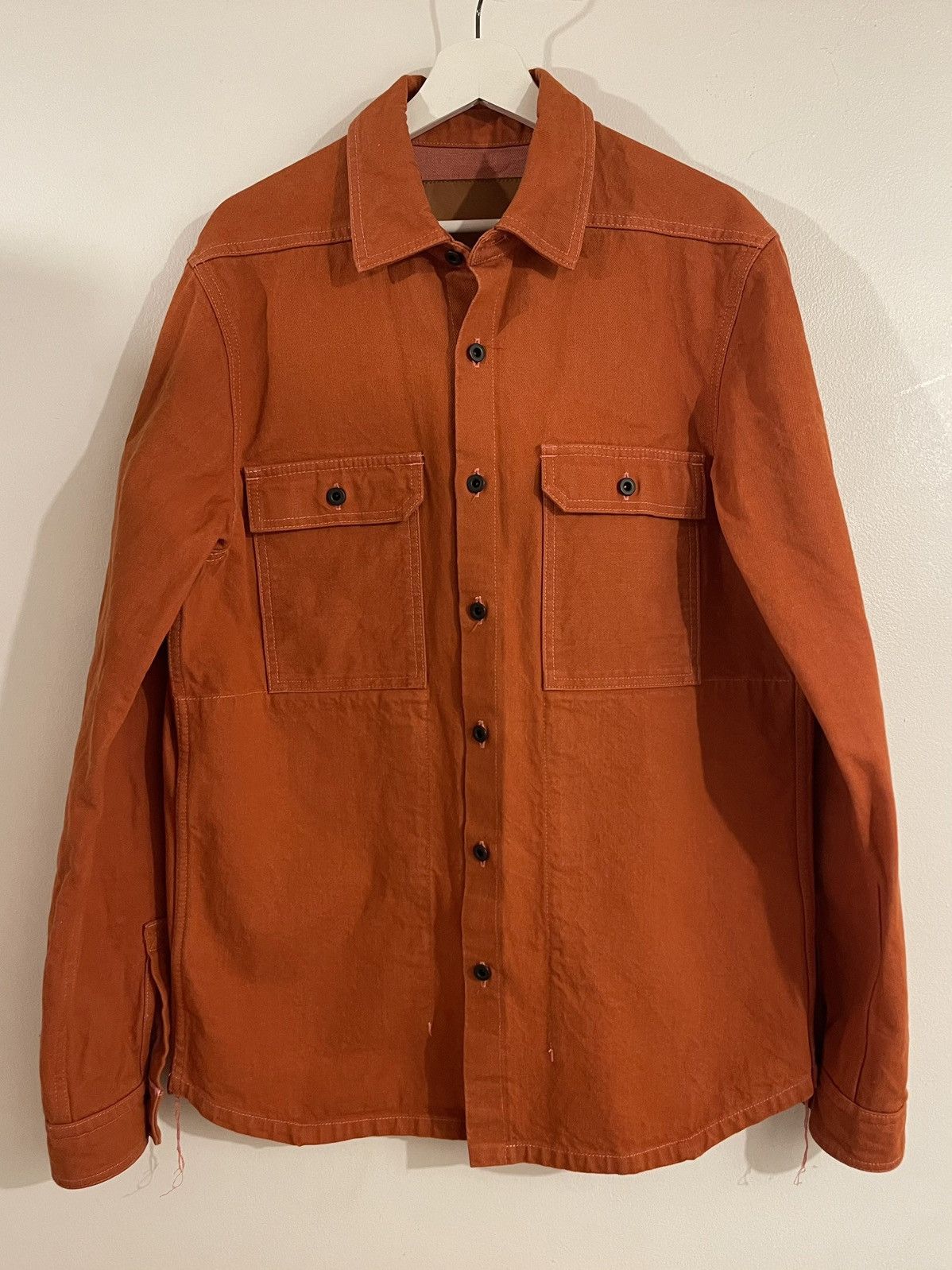 Rick Owens × Rick Owens Drkshdw SS22 Fogachine Orange