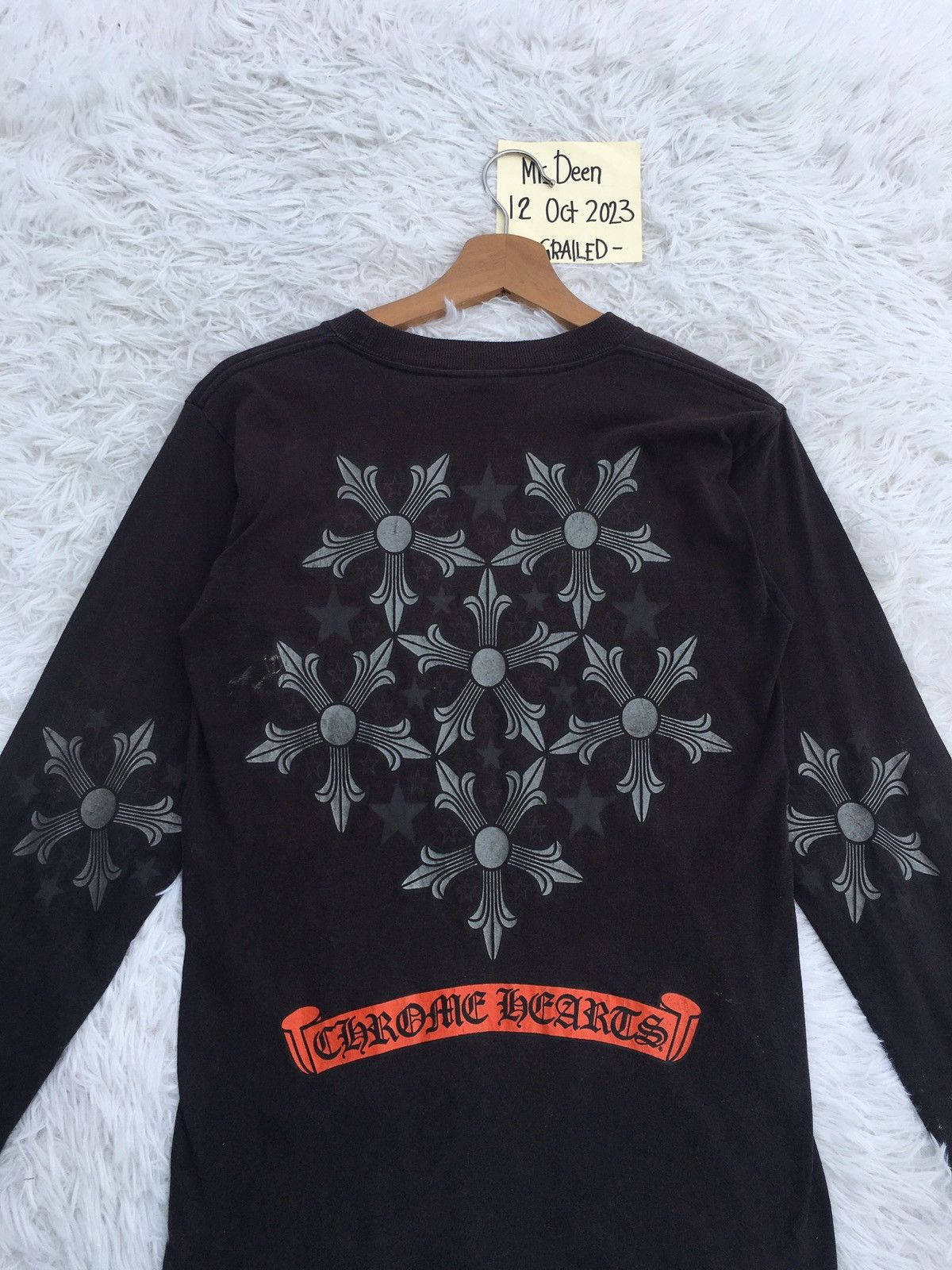 Chrome Hearts Rarest CHROME HEARTS Big Logo Longsleeve Shirt Size US XS / EU 42 / 0 - 5 Thumbnail