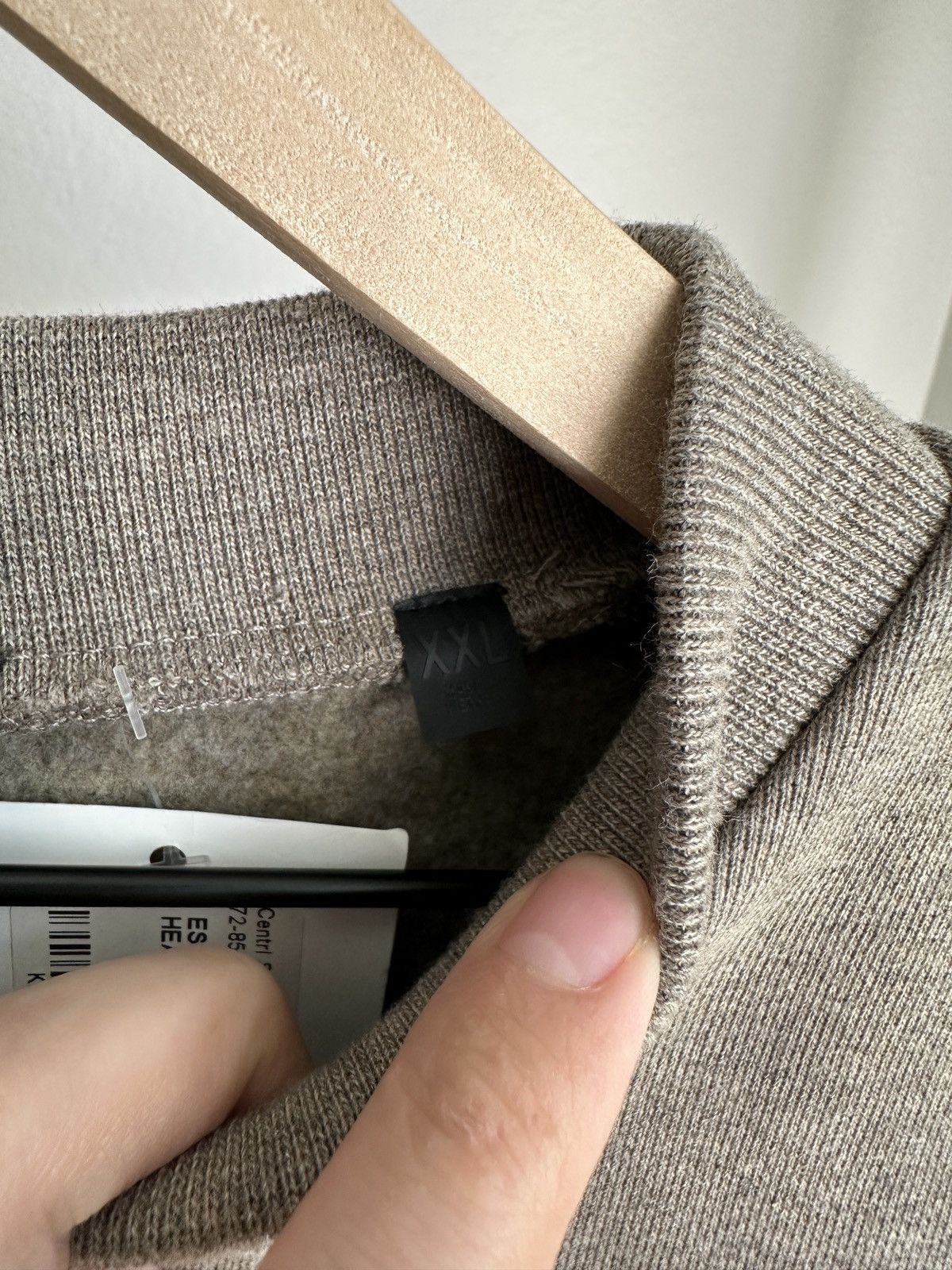 Essentials Essentials Fear of God University Crewneck Grey Size US XXL / EU 58 / 5 - 7 Thumbnail