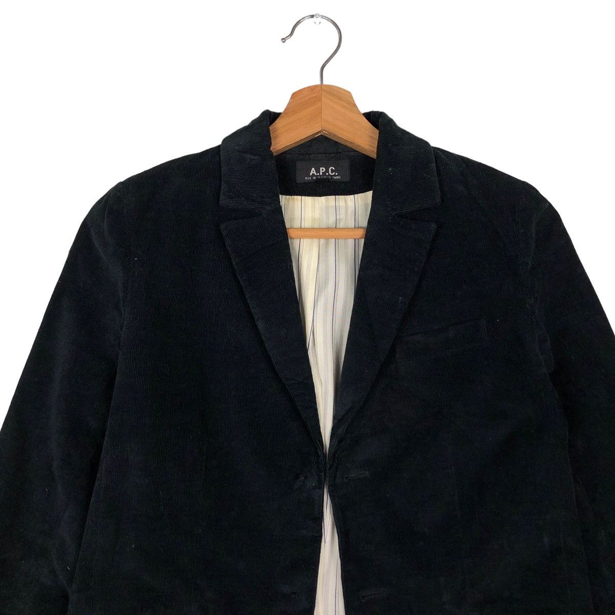 A.P.C. 🔥Cropped Biker Jacket Black A.P.C Issey Miyake Size US S / EU 44-46 / 1 - 3 Thumbnail