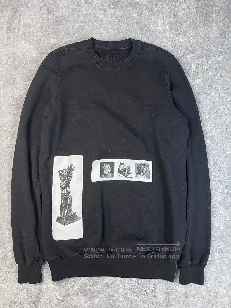 Rick Owens Rick Owens Drkshdw multiple thread patch sweatshirt Size US XS / EU 42 / 0 - 1 Thumbnail