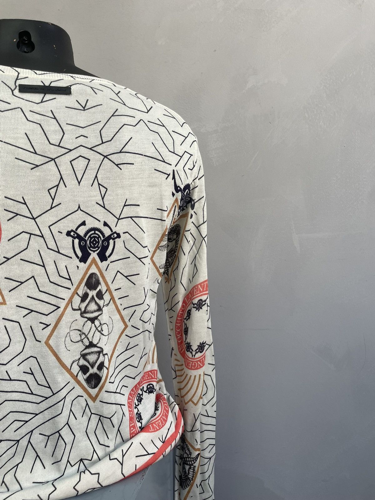 Diesel New Diesel black gold tattoo long sleeve sweater y2k hype Size US S / EU 44-46 / 1 - 10 Thumbnail