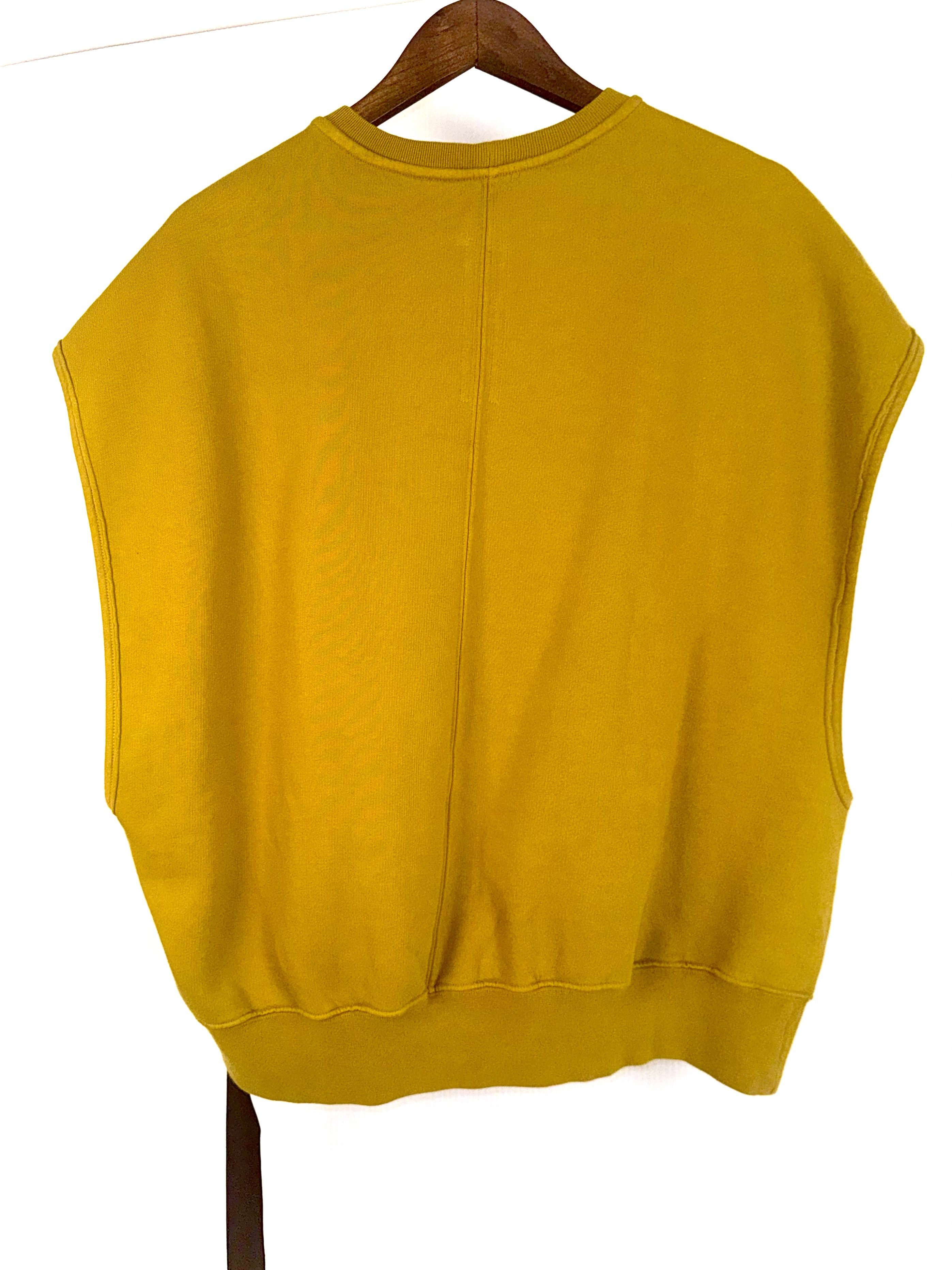 Rick Owens Drkshdw Rick Owens DRKSHDW Sleeveless Jumbo Tatlin Sweatshirt Size US L / EU 52-54 / 3 - 6 Thumbnail