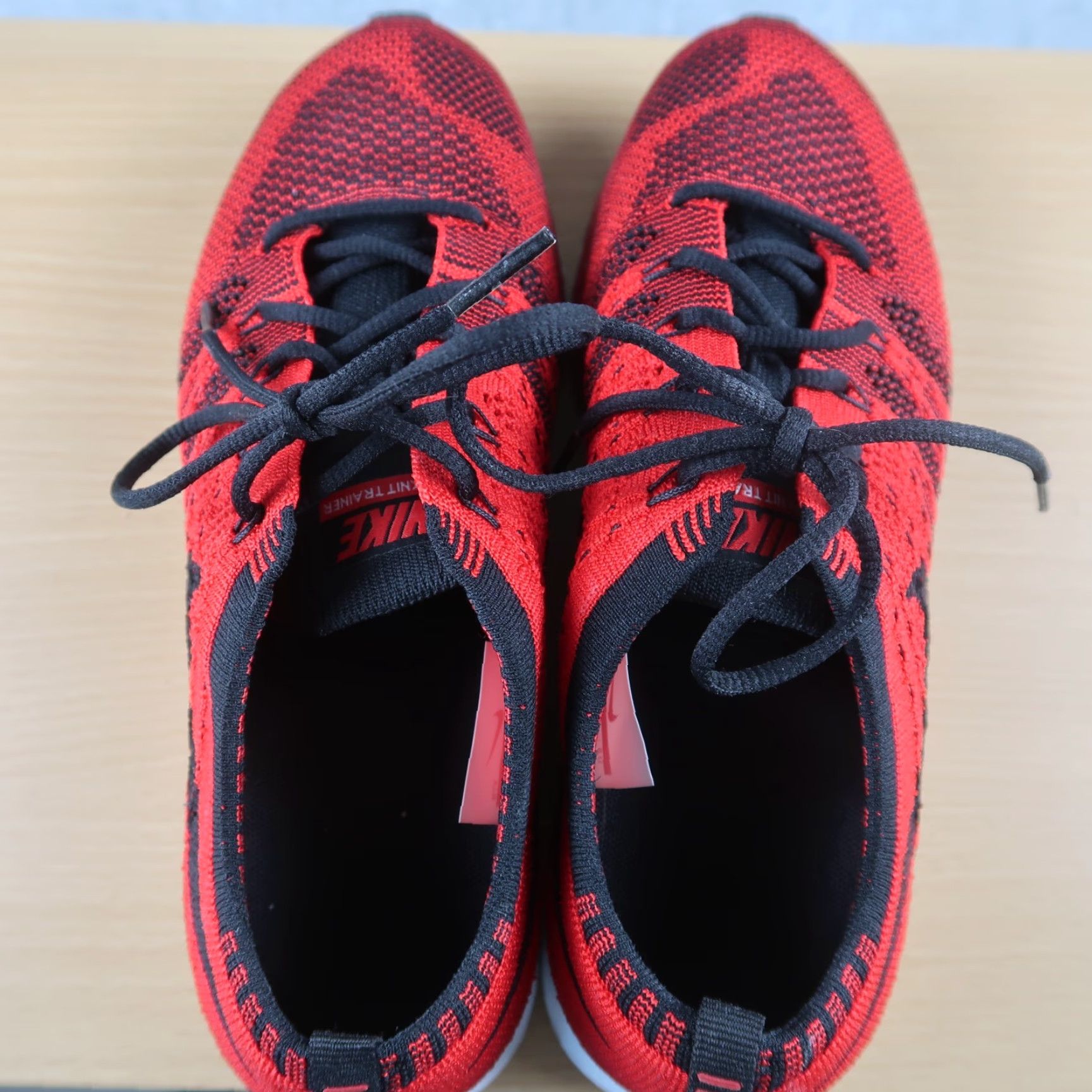 Nike Nike Flyknit Trainer+ Sneaker Women 6 US Red AH8396-601 2017 Nike Air Flyknit Trainer Casual Activewear Running & Jogging Girls Womens Size US 5.5 / IT 35.5 - 4 Thumbnail