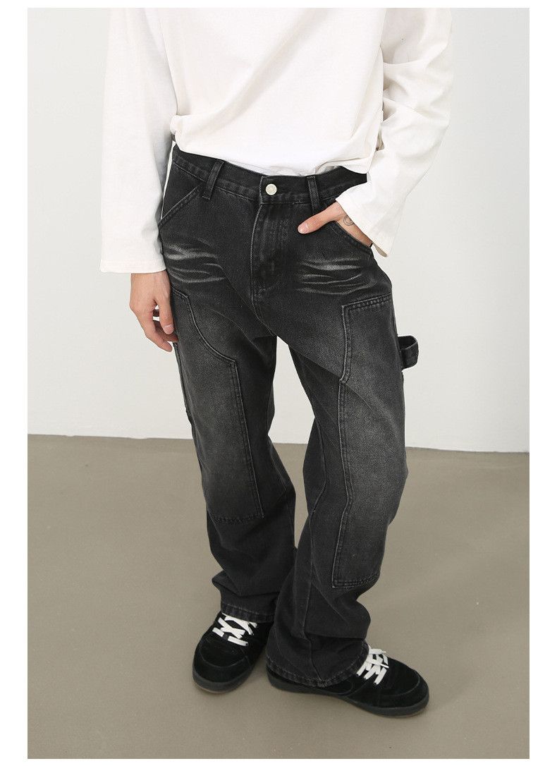 Japanese Brand × Jean Street retro multi-pocket cargo flared jeans Size US 32 / EU 48 - 5 Thumbnail