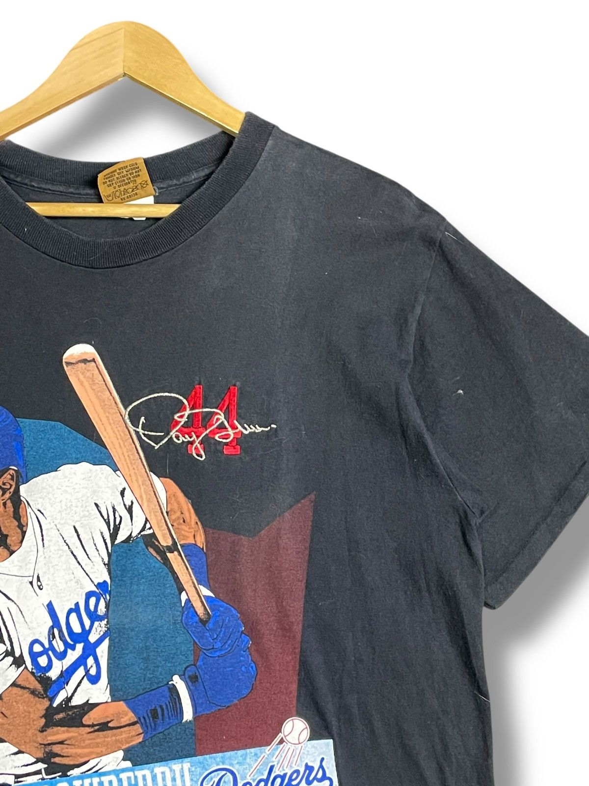 Designer × Nutmeg × Vintage Nutmeg x Vintage 90’s Dodgers Tshirt (36) Size US L / EU 52-54 / 3 - 4 Thumbnail