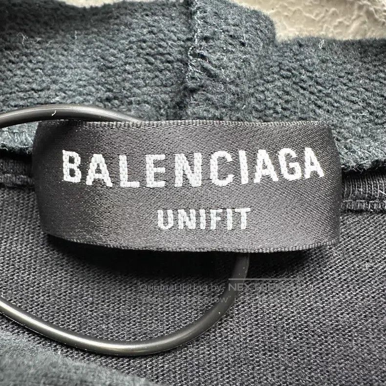 Balenciaga Balenciaga Gel Logo Fake Two-Piece Hoodie Size US L / EU 52-54 / 3 - 3 Thumbnail