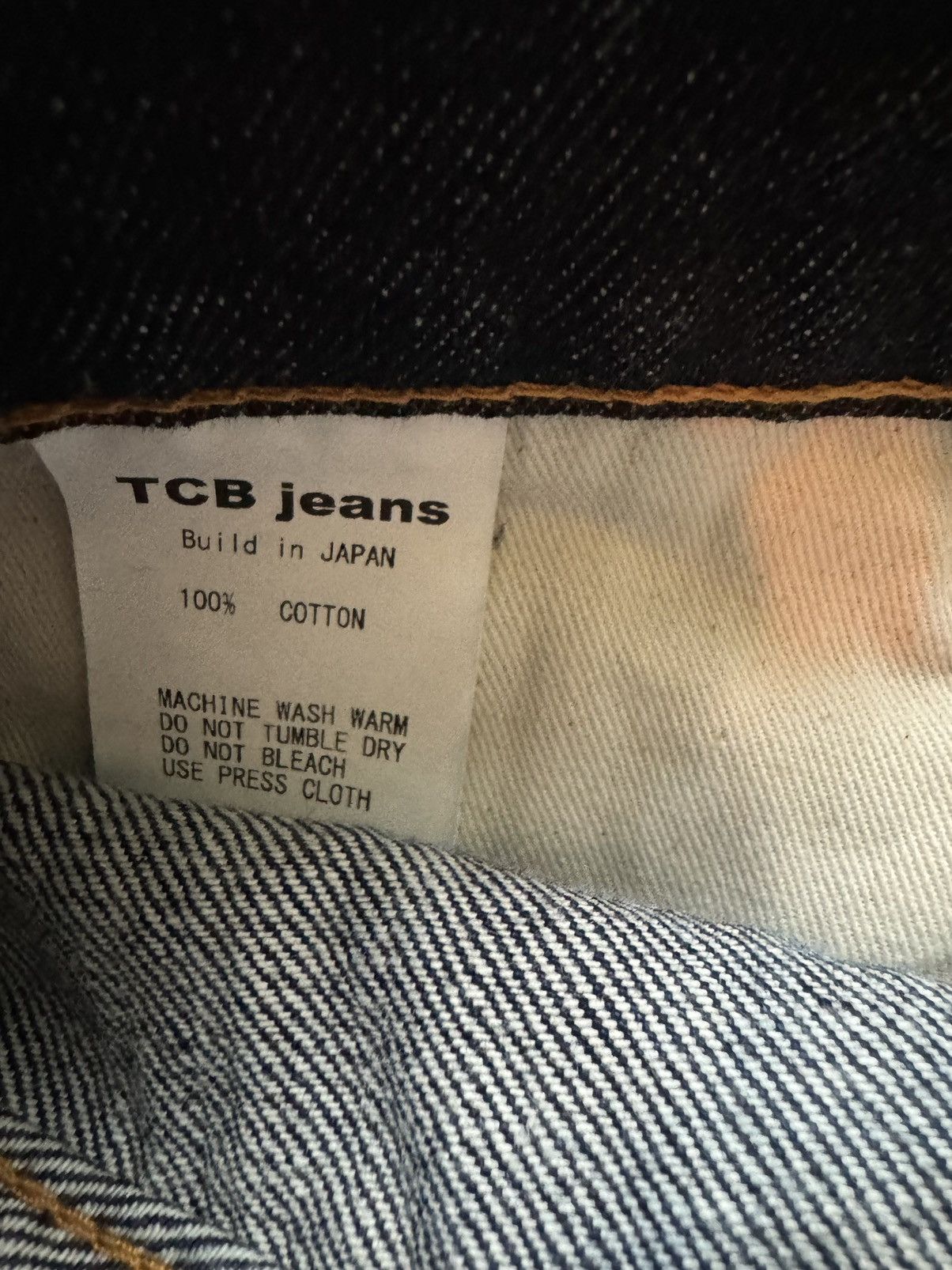 Japanese Brand TCB 505 slim straight Size US 30 / EU 46 - 5 Thumbnail