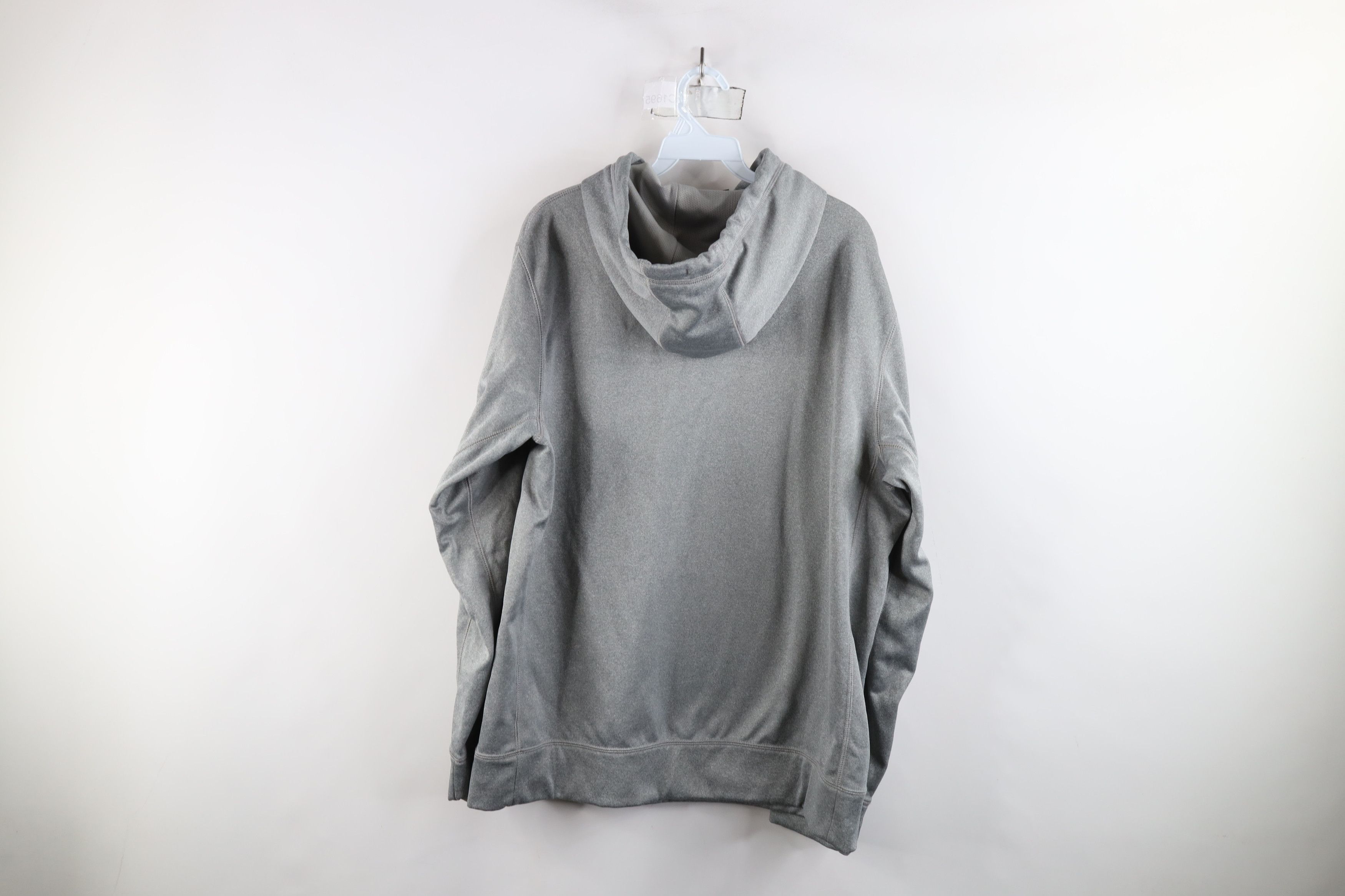 Nike × Vintage Nike Therma Fit Ohio State University Football Hoodie Gray Size US L / EU 52-54 / 3 - 12 Thumbnail