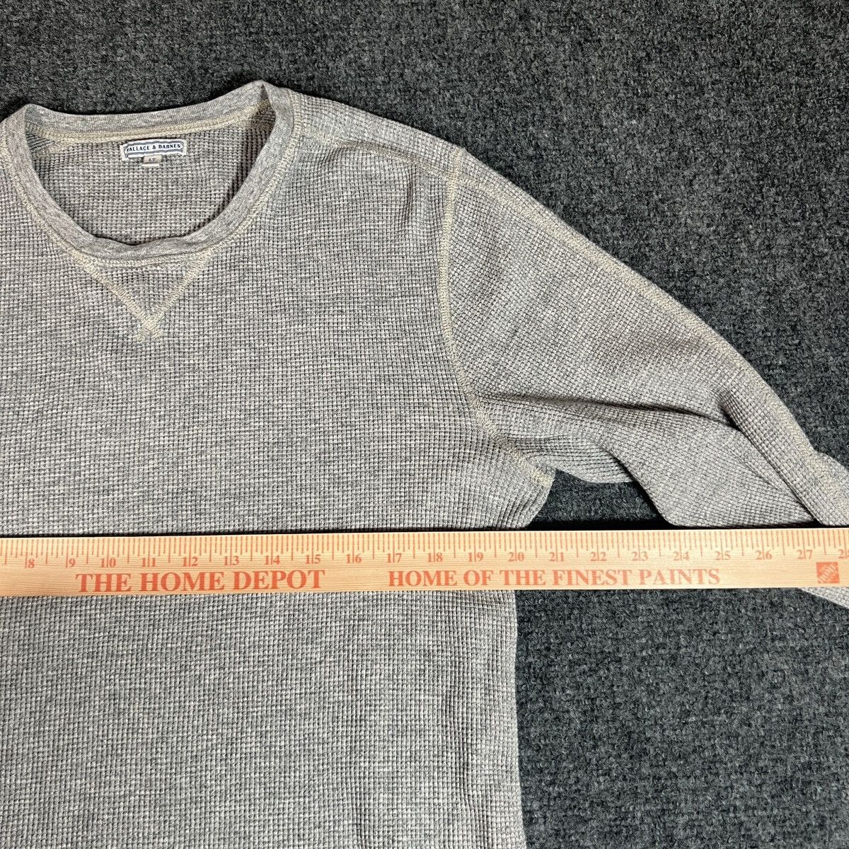 J.Crew Wallace & Barnes Waffle Crewneck Sweatshirt Size US L / EU 52-54 / 3 - 5 Thumbnail