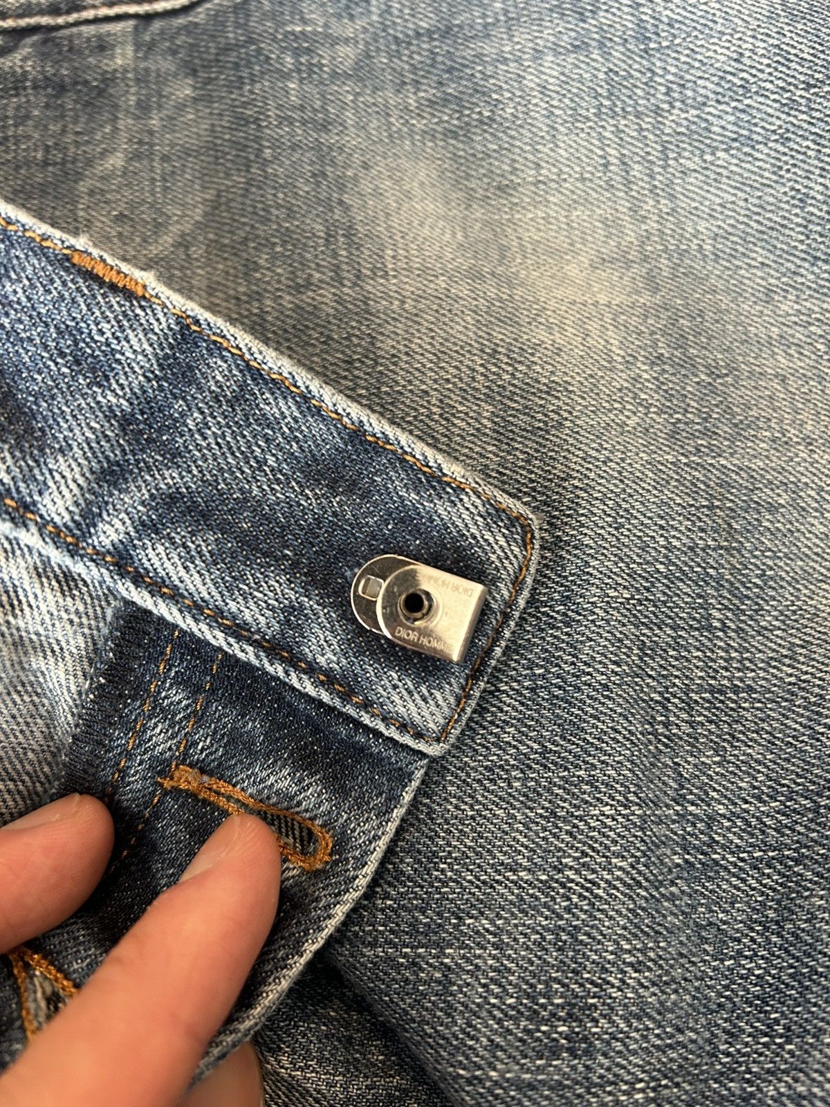 Dior Dior Homme Jeans - KVA Era Blue Denim Size US 33 - 6 Thumbnail