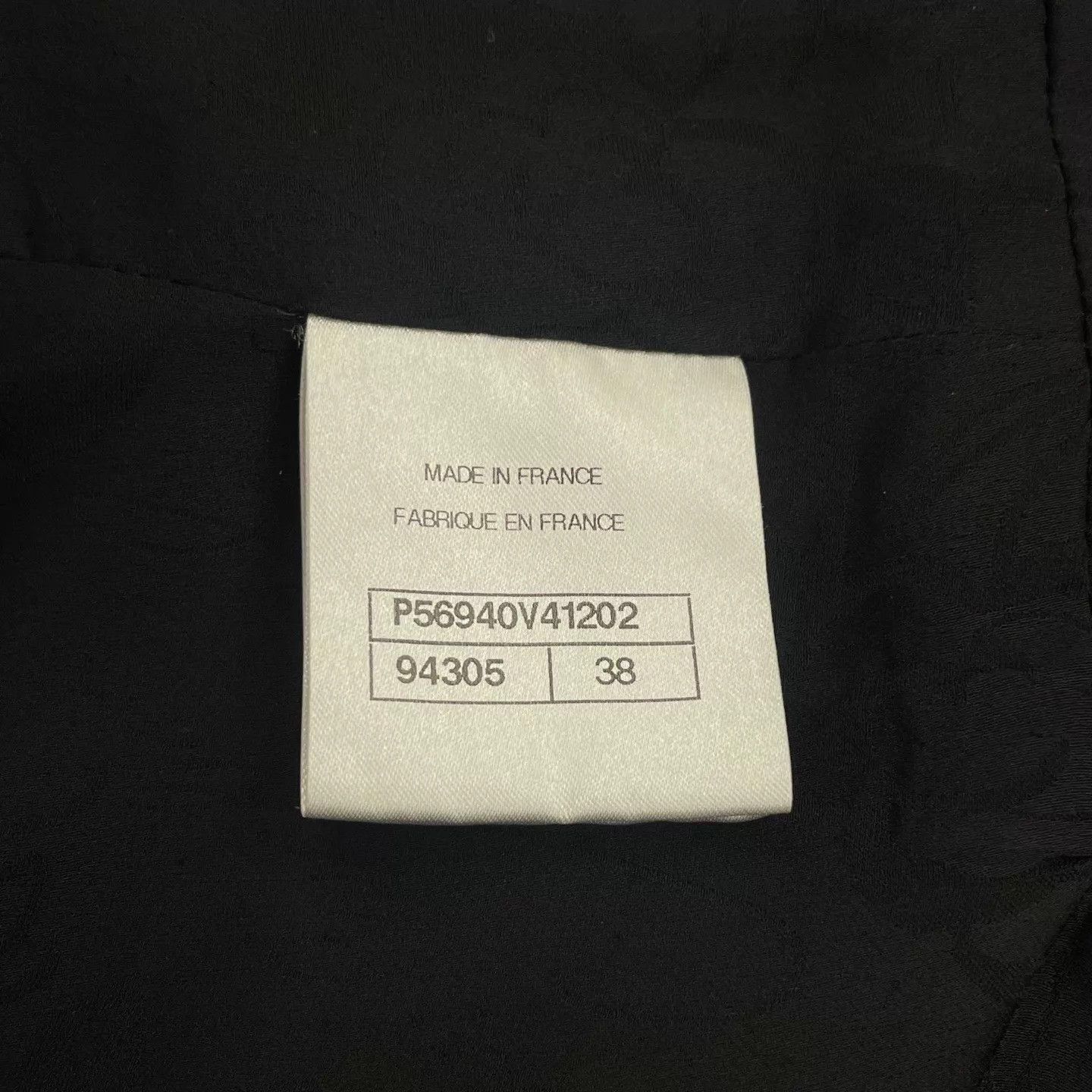 Chanel Chanel black waist-cinching V-neck blazer women's Size S / US 4 / IT 40 - 6 Thumbnail