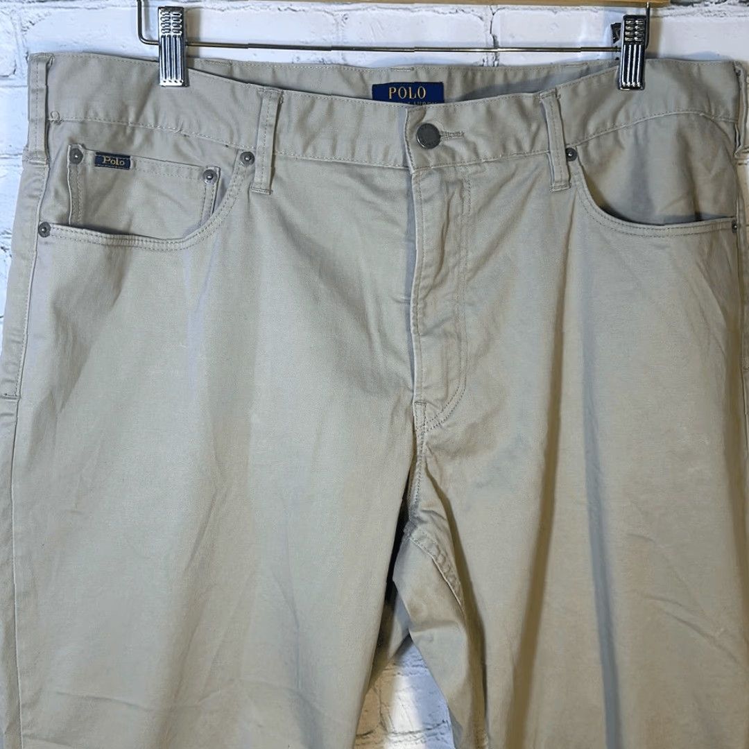 Polo Ralph Lauren Polo Ralph Lauren Pants Mens 38 The Prospect Straight Chino Pants Trousers Tan 29 In Straight Mens 38 Chino Pants Trousers Size US M / EU 48-50 / 2 - 2 Thumbnail
