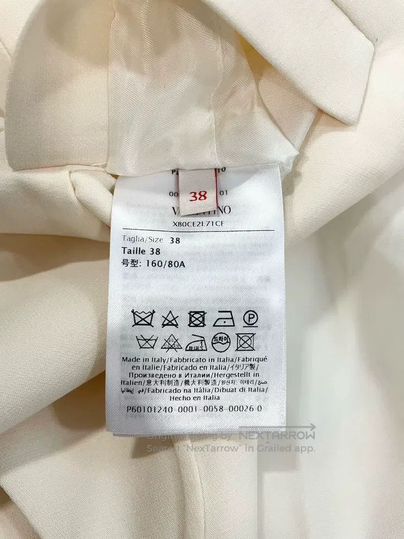 Valentino Valentino White coat Size S / US 4 / IT 40 - 7 Thumbnail