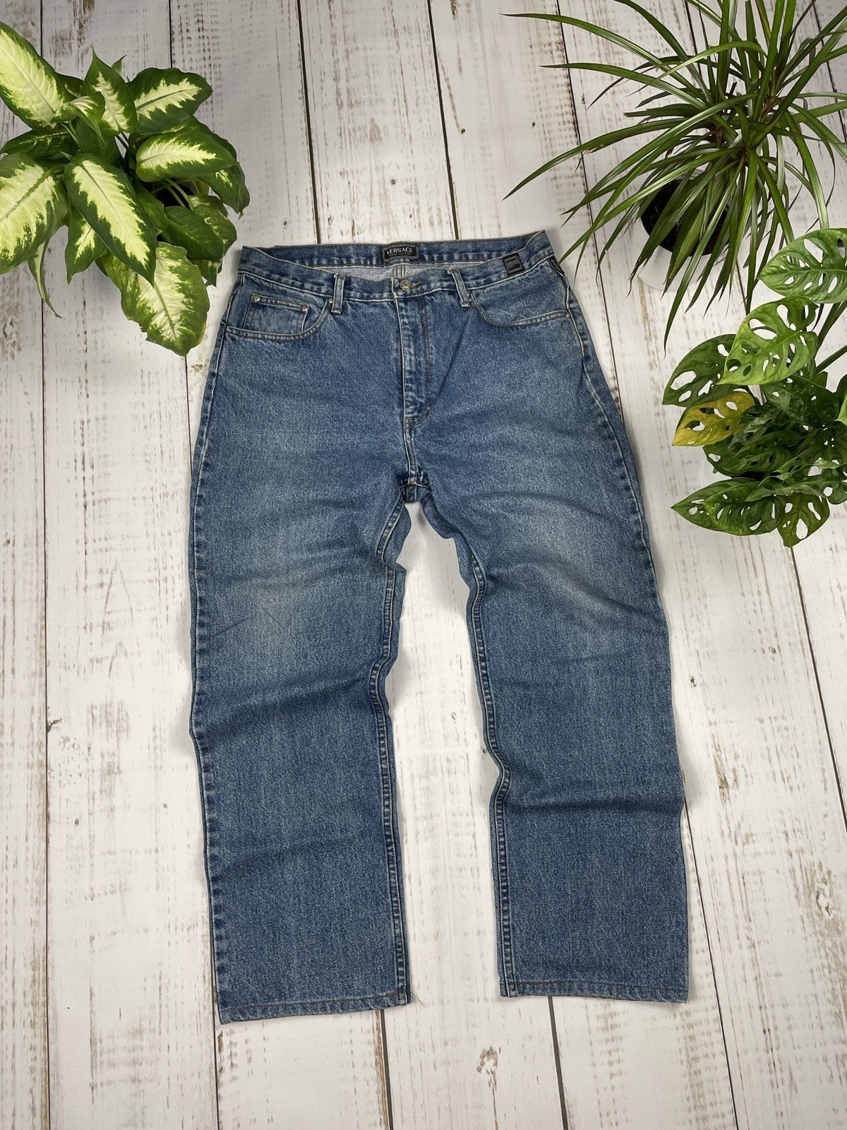 Versace Jeans Couture Versace Jeans Couture Denim Pants Vintage Size US 32 / EU 48 - 2 Thumbnail