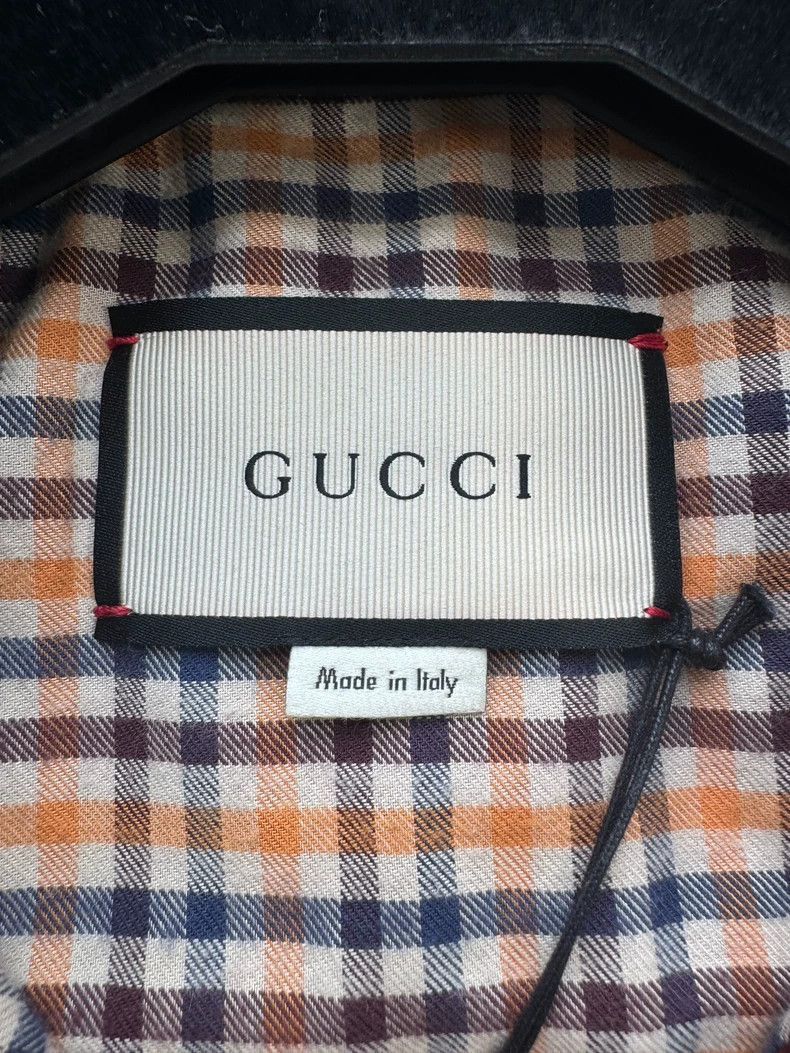 Gucci gucci embroidered denim jacket with studs Size US L / EU 52-54 / 3 - 4 Thumbnail