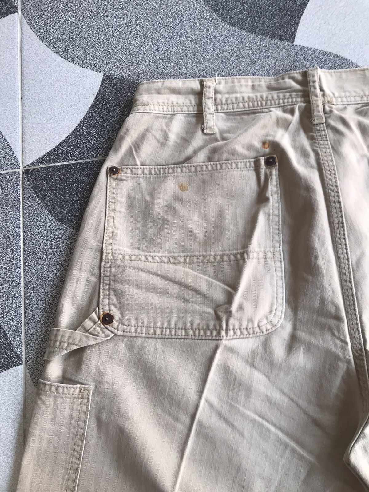 Polo Ralph Lauren Vintage Polo Ralph Lauren Sanforized Carpenter Shorts Size US 32 / EU 48 - 6 Thumbnail