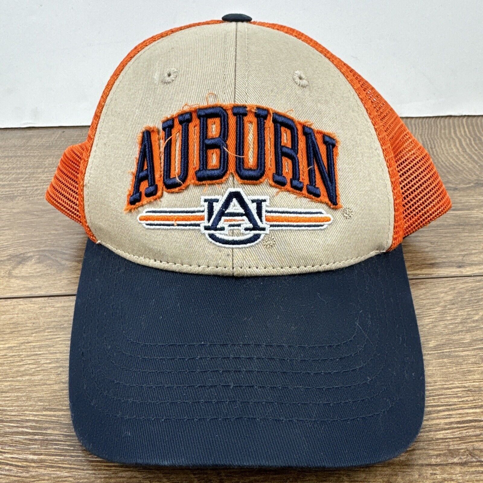 Other Auburn Tigers Snapback Hat Tan Brown Hat Adjustable Adult Si Size ONE SIZE - 4 Thumbnail