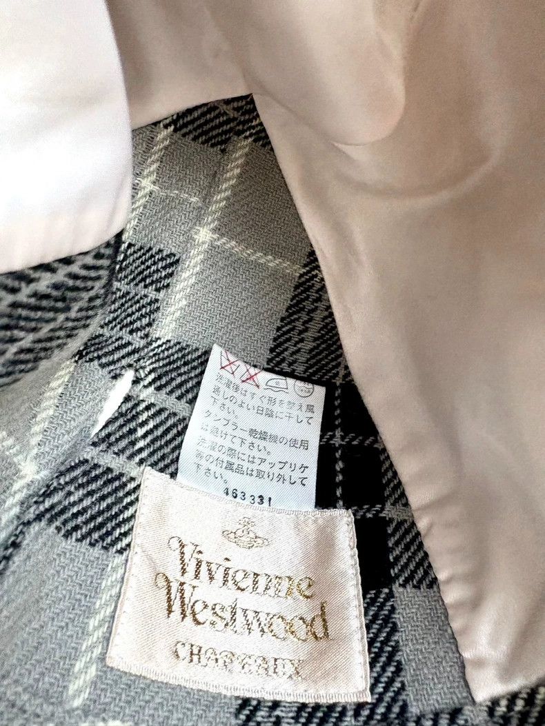 Vivienne Westwood Vivienne Westwood A black and gray checkered fisherman's h Size ONE SIZE - 9 Thumbnail