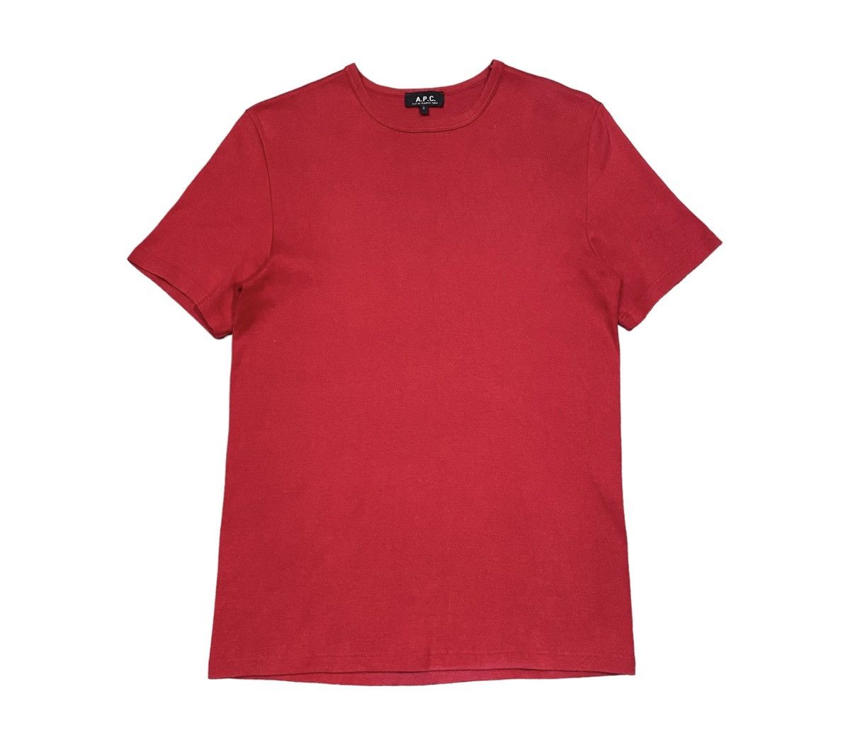 A.P.C. Vintage A.P.C Plain Inner Red Colour Shirt Size XS / US 0-2 / IT 36-38 - 1 Thumbnail