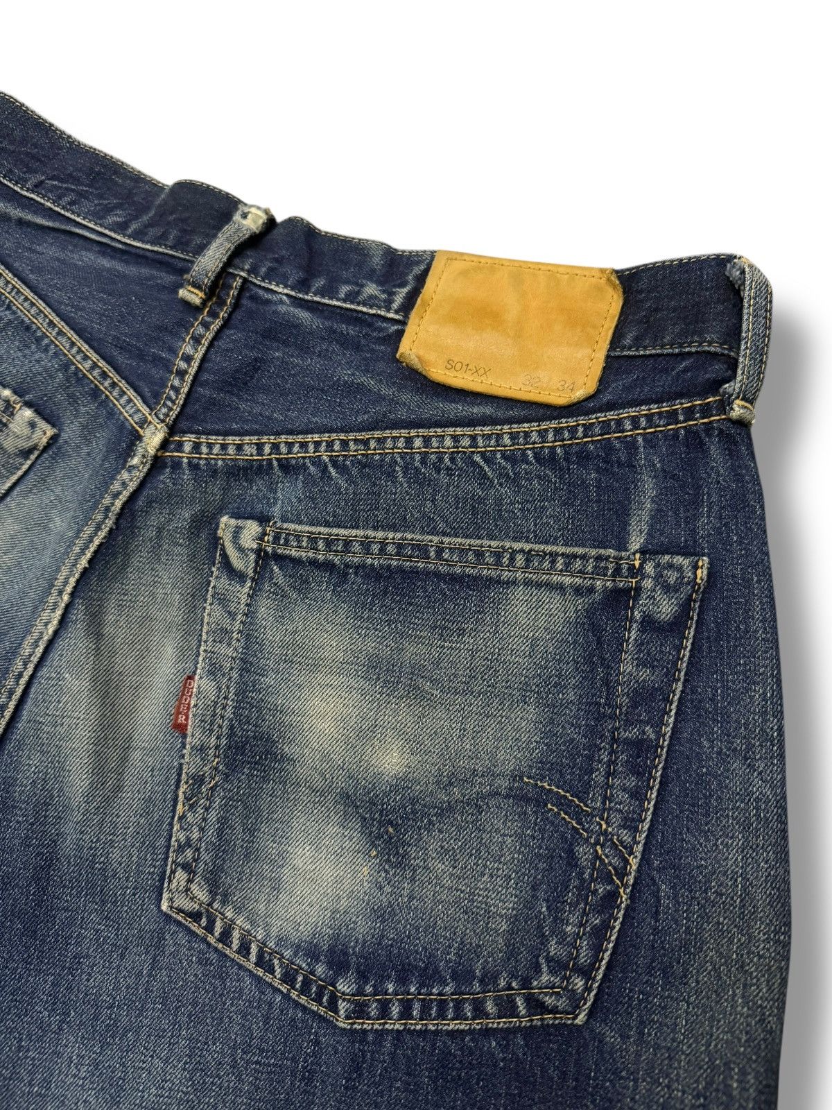 Sugar Cane Vintage Dude Ranch S01-XX Selvedge Denim Jeans Japan | W31 Size US 31 - 11 Thumbnail