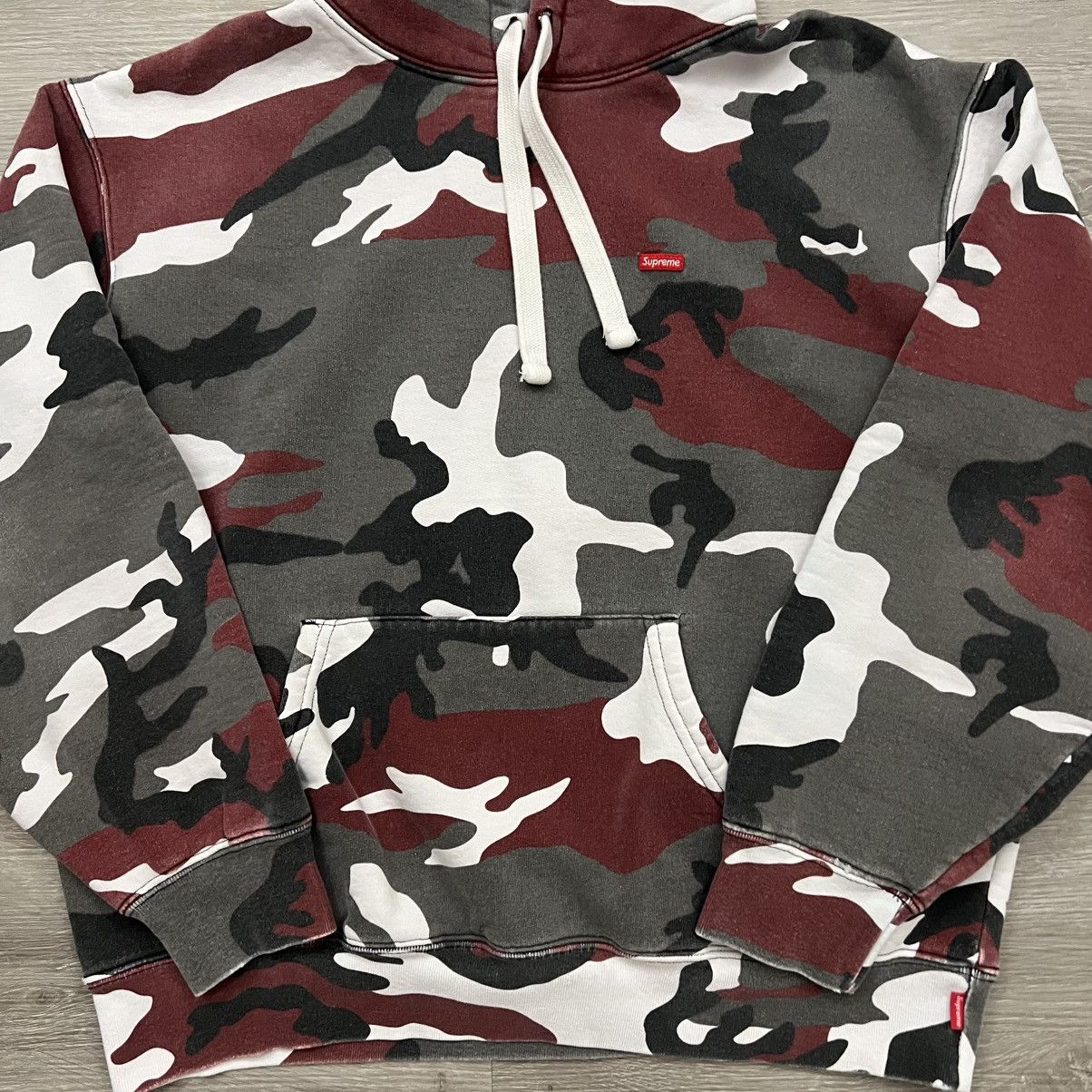 Supreme Supreme Small Box Logo Drawcord Hoodie Size US M / EU 48-50 / 2 - 3 Thumbnail