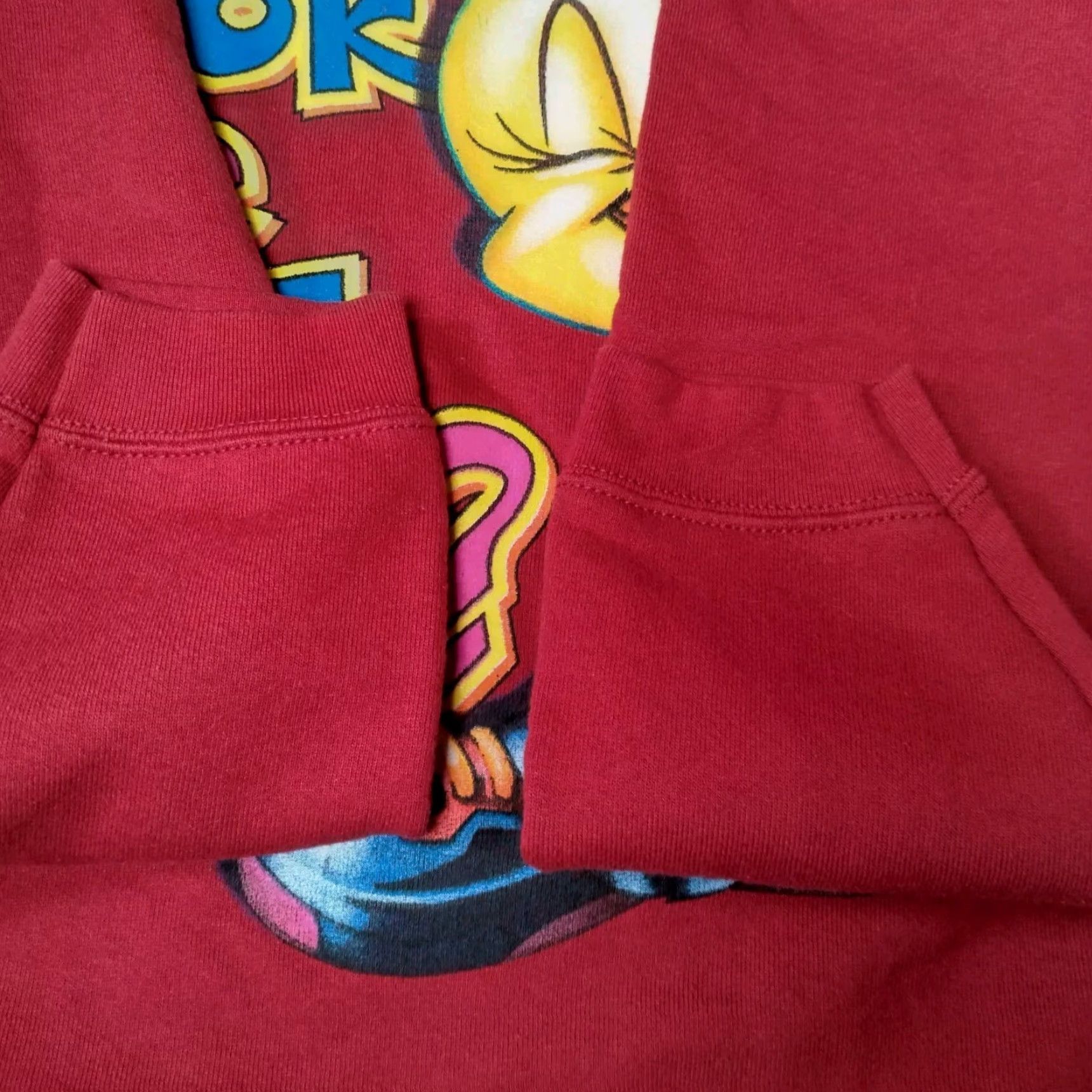 Catalina VINTAGE Catalina Tweety Bird Sweatshirt Women Large Maroon Cartoon Looney Tunes Fall Winter Pullover Size L / US 10 / IT 46 - 7 Thumbnail