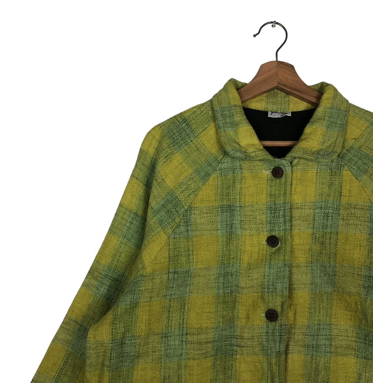 Japanese Brand 🔥VINTAGE CHORE JACKET YOKOHAMA MOTOMACHI TARTAN DESIGN Size US M / EU 48-50 / 2 - 5 Thumbnail
