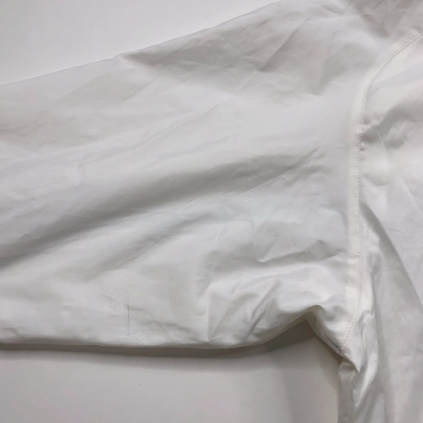 Nike Nike Windbreaker Jacket Mens Regular Large White Gray VTG 90s Windbreaker Full Zip Jacket Nike Air Casual Stonewashed? Size US L / EU 52-54 / 3 - 3 Thumbnail