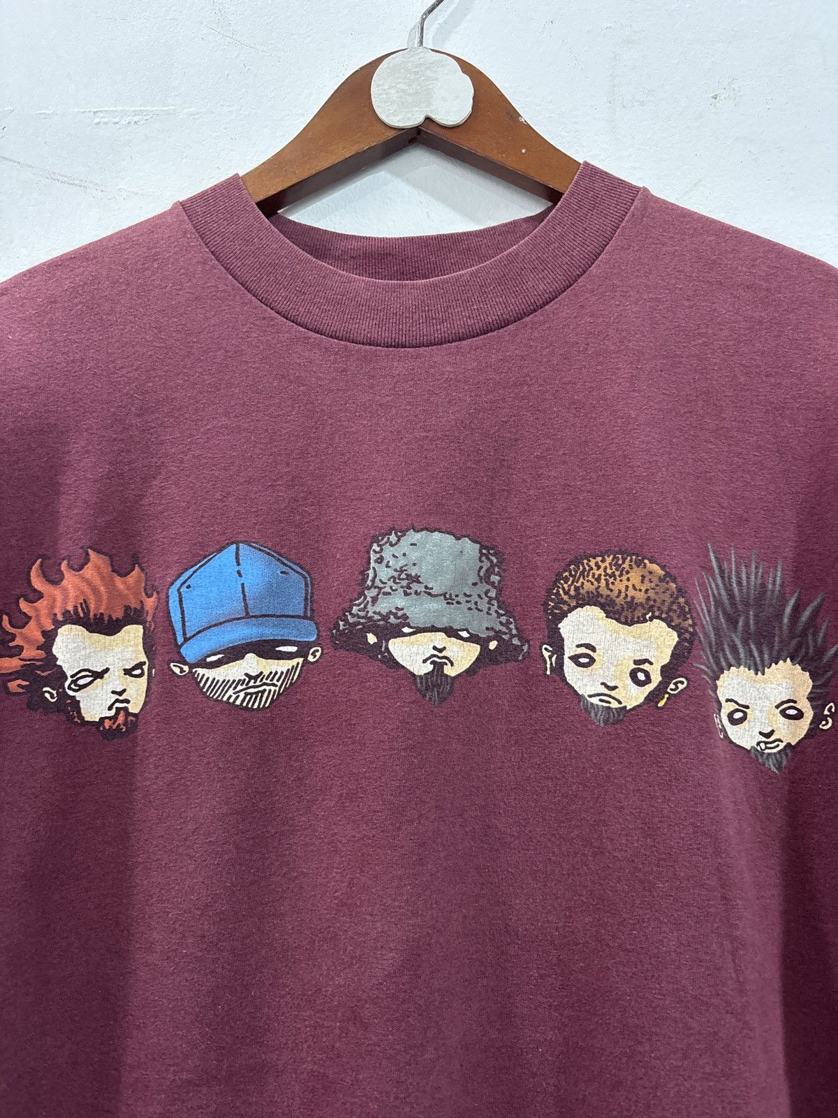 Band Tees Vtg 90s Limp Bizkit School Bus T shirt Size US M / EU 48-50 / 2 - 2 Thumbnail