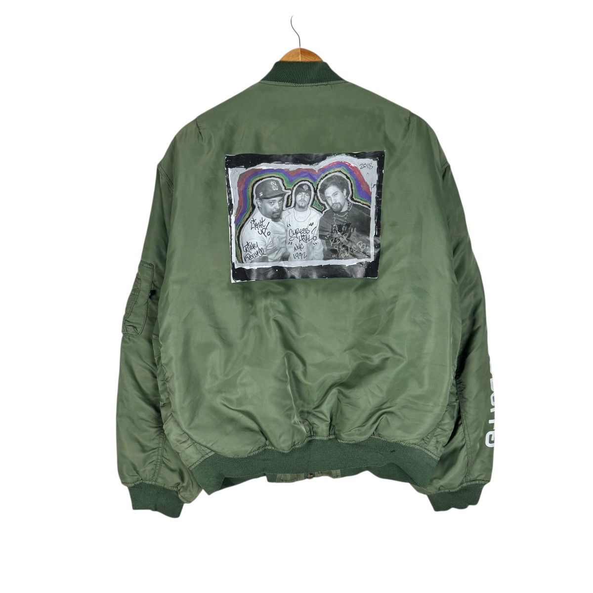Silas ☀️SILAS CYPRESS HILL MA-1 REVERSIBLE BOMBER JACKET Size US XL / EU 56 / 4 - 1 Thumbnail