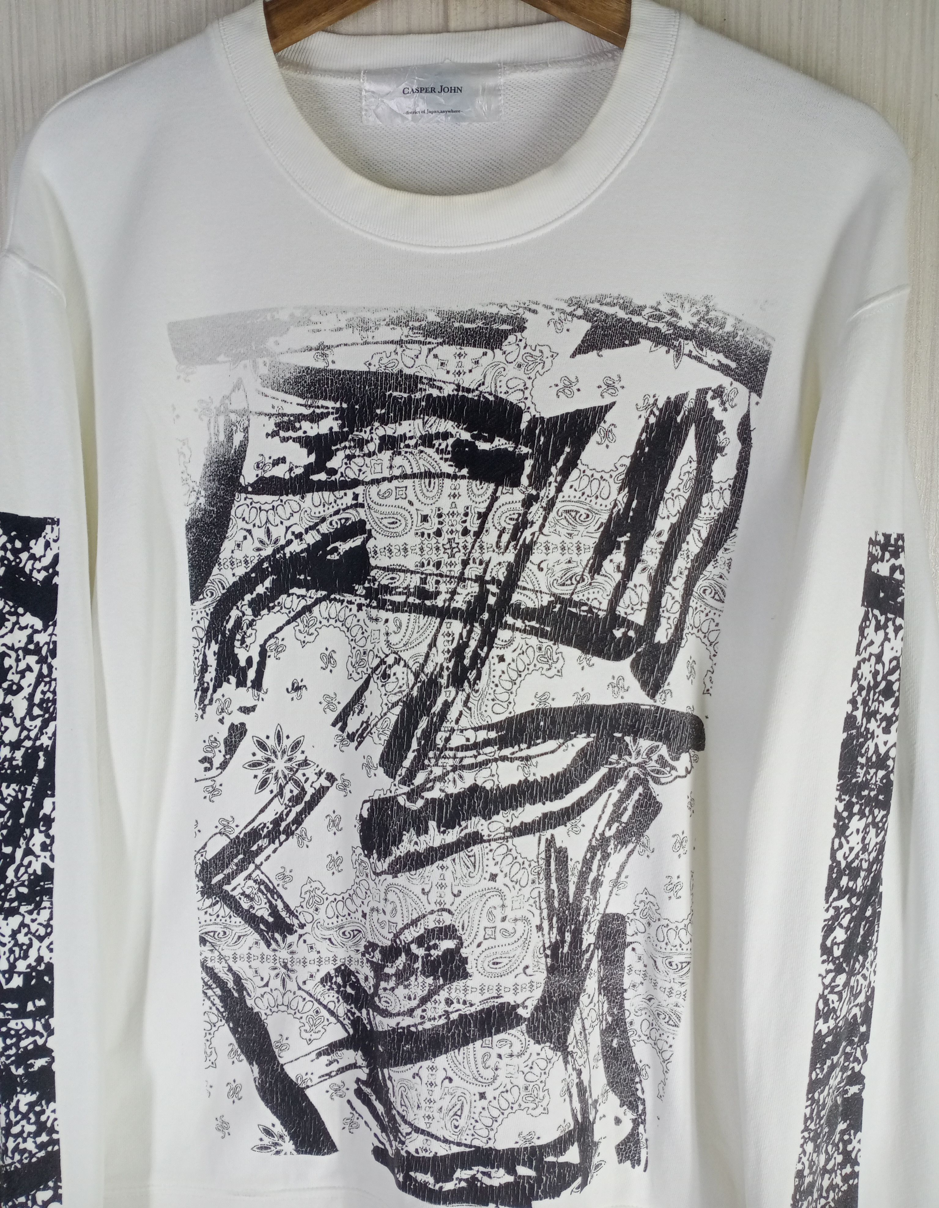 Japanese Brand Rare Vintage Casper John Aiver Crewneck Sweatshirt Size US M / EU 48-50 / 2 - 3 Thumbnail
