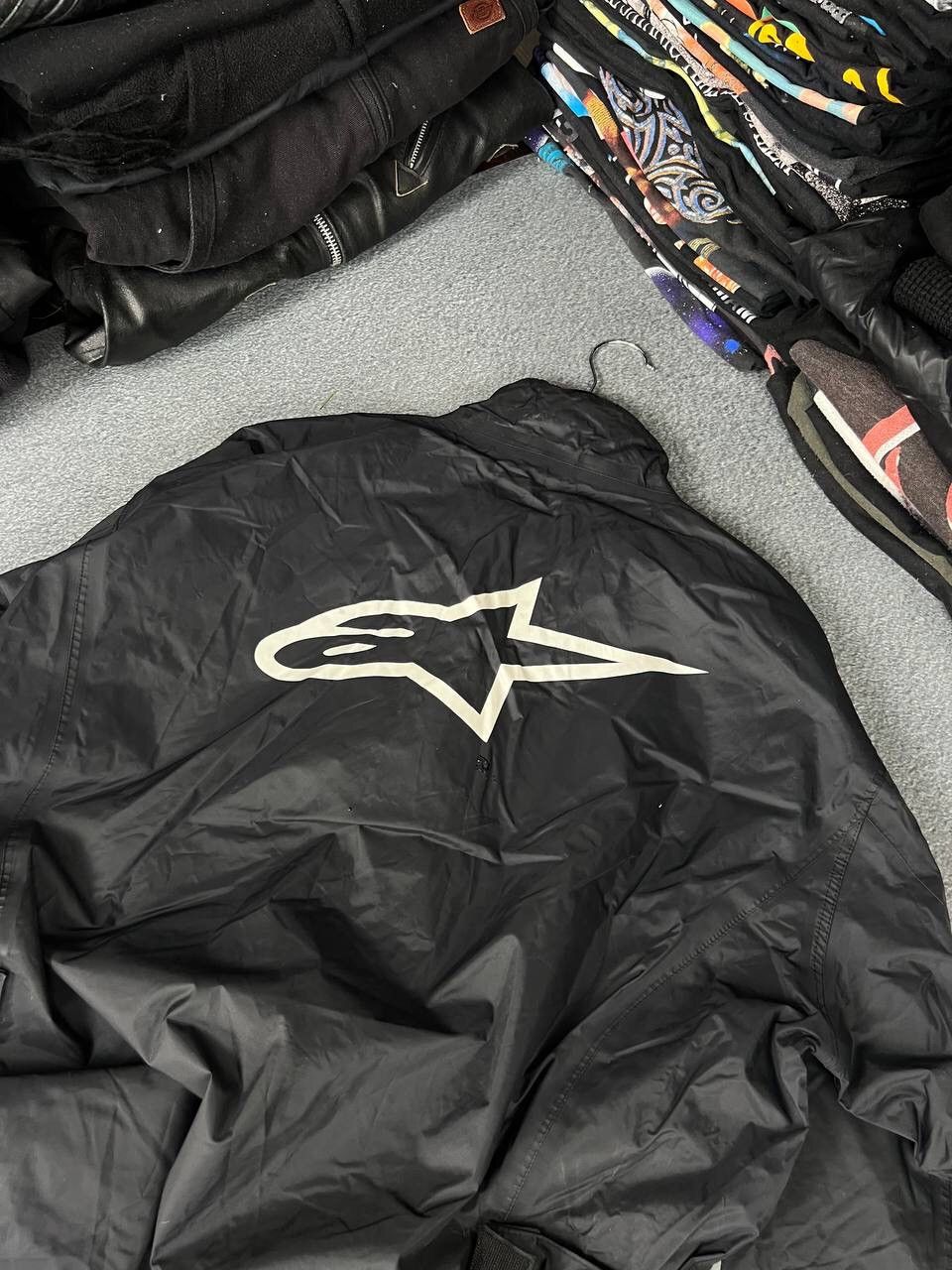 Alpinestars Alpinestars Vintage Moto Racing Jacket - Big Logo Size US L / EU 52-54 / 3 - 9 Thumbnail