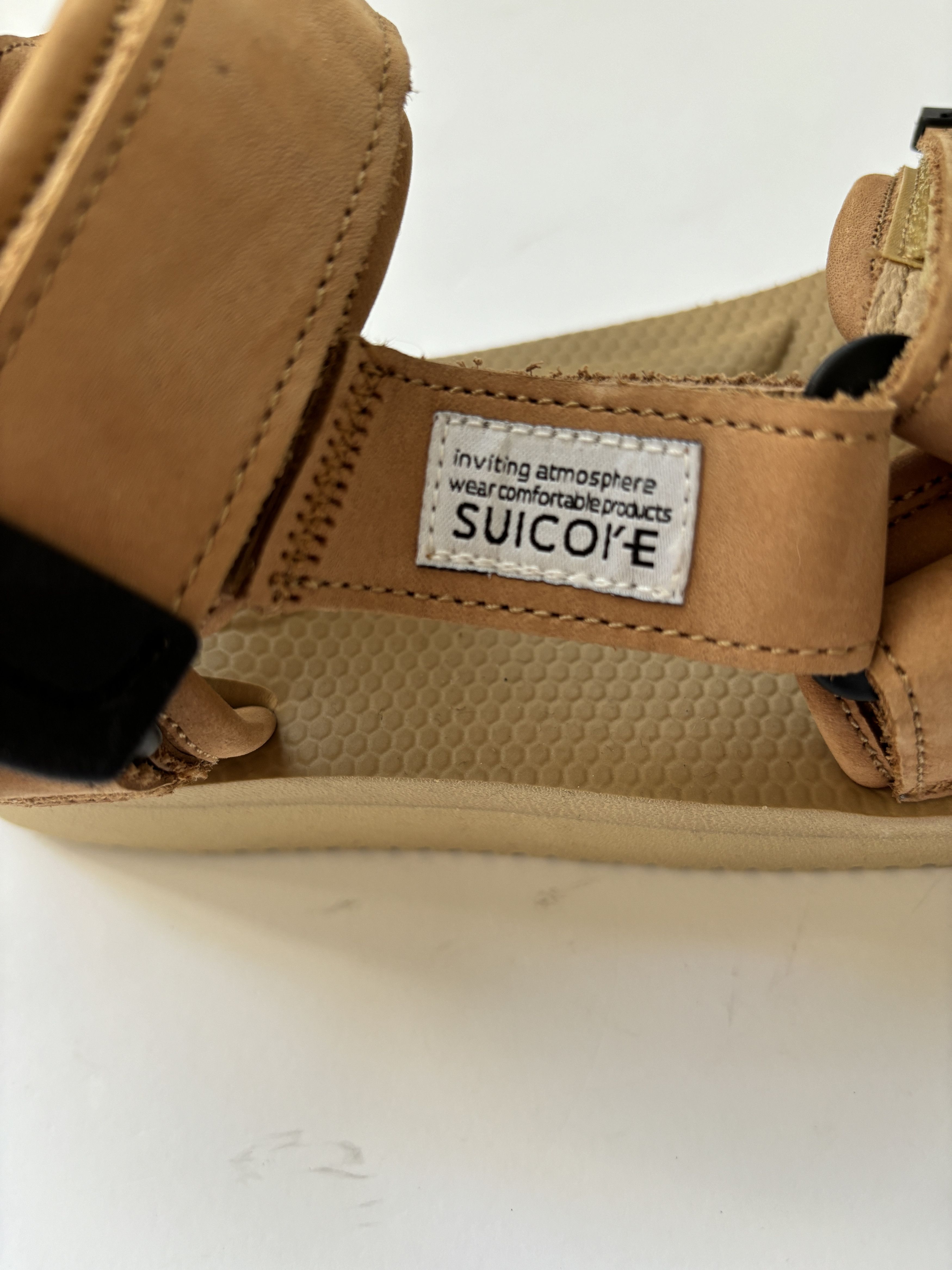 Suicoke ⚡️QUICK SALE⚡️Suicoke Depa Light Brown Suede Sandals Size US 5 / IT 35 - 6 Thumbnail
