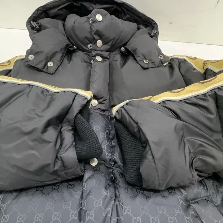 Gucci Gucci Gucci Black Hooded Puffer Jacket -2506 Size US M / EU 48-50 / 2 - 9 Thumbnail