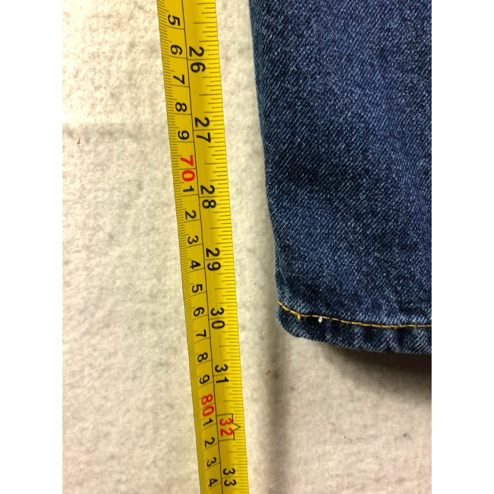 J Brand RK Brand Mid Rise Straight Leg Mens Size 48x32 Blue Denim Carpenter Jeans Size US 32 / EU 48 - 5 Thumbnail