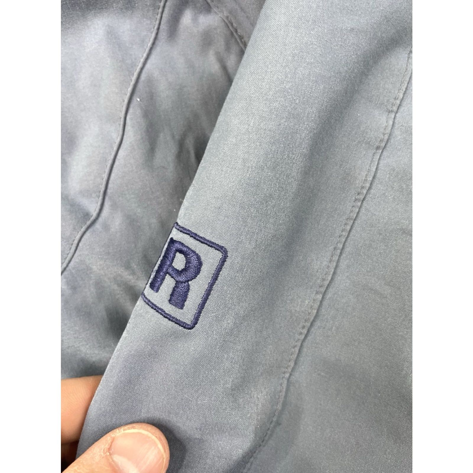 Patagonia VINTAGE Patagonia Jacket Women Regular Small Blue Knit Lined Hooded Full Zip Softshell Inner Polyester Nylon Size S / US 4 / IT 40 - 3 Thumbnail