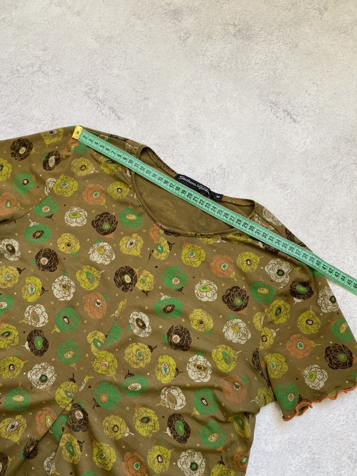 Gudrun Sjoden Gudrun Sjoden Womens Multicolor Floral Top Size M Size M / US 6-8 / IT 42-44 - 12 Thumbnail